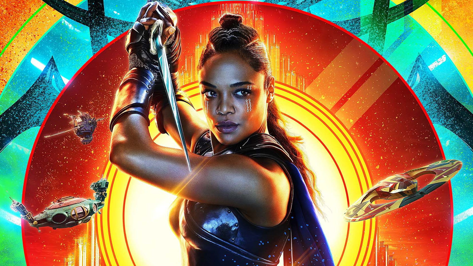 Tessa Thompson As Valkyrie In Thor, one person, young adult, young women