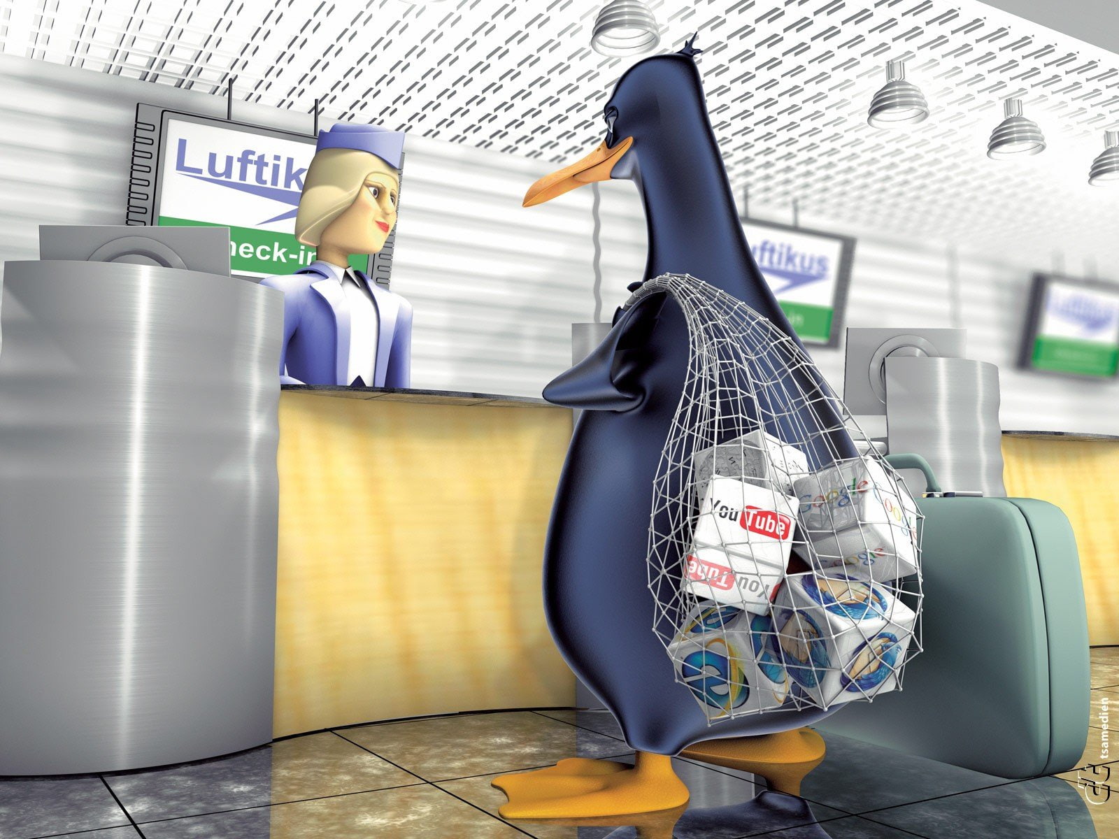 artwork, linux