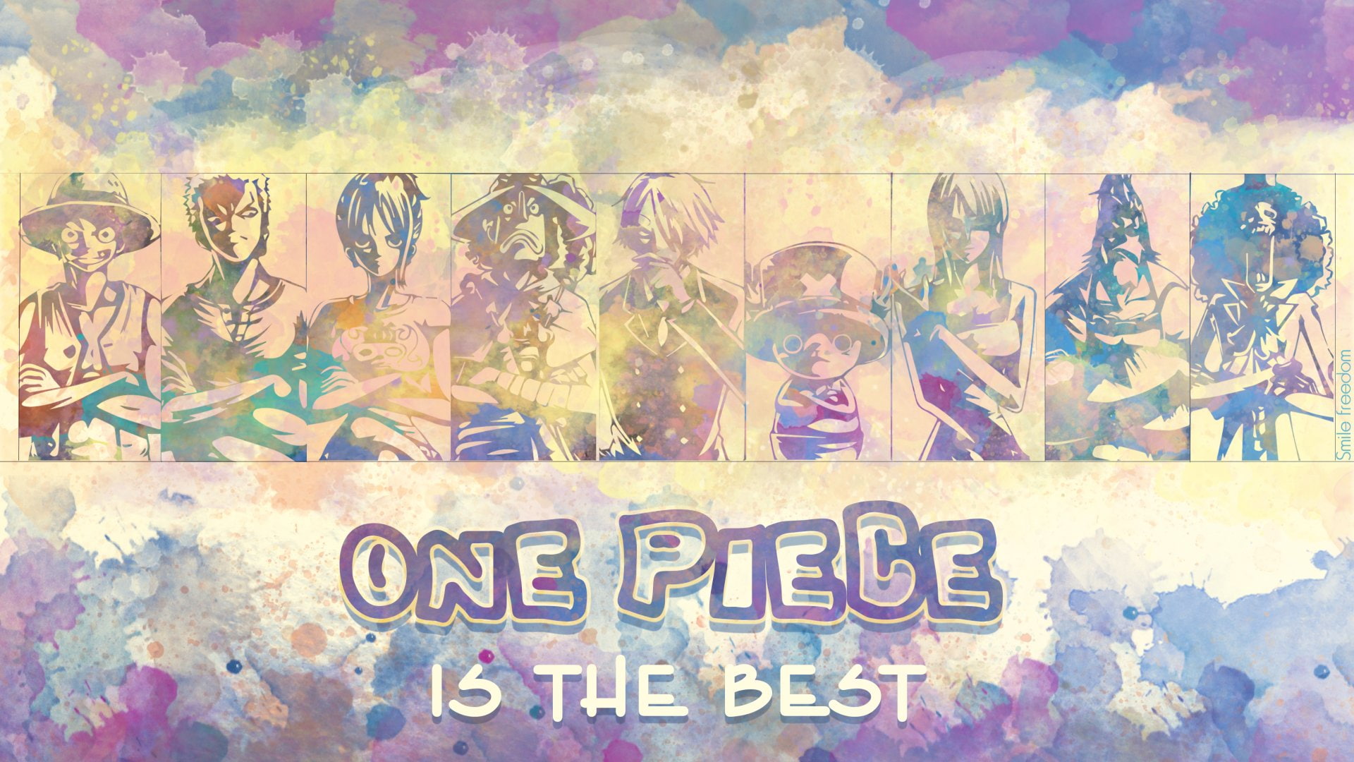 Anime, One Piece, Brook (One Piece), Franky (One Piece), Monkey D. Luffy