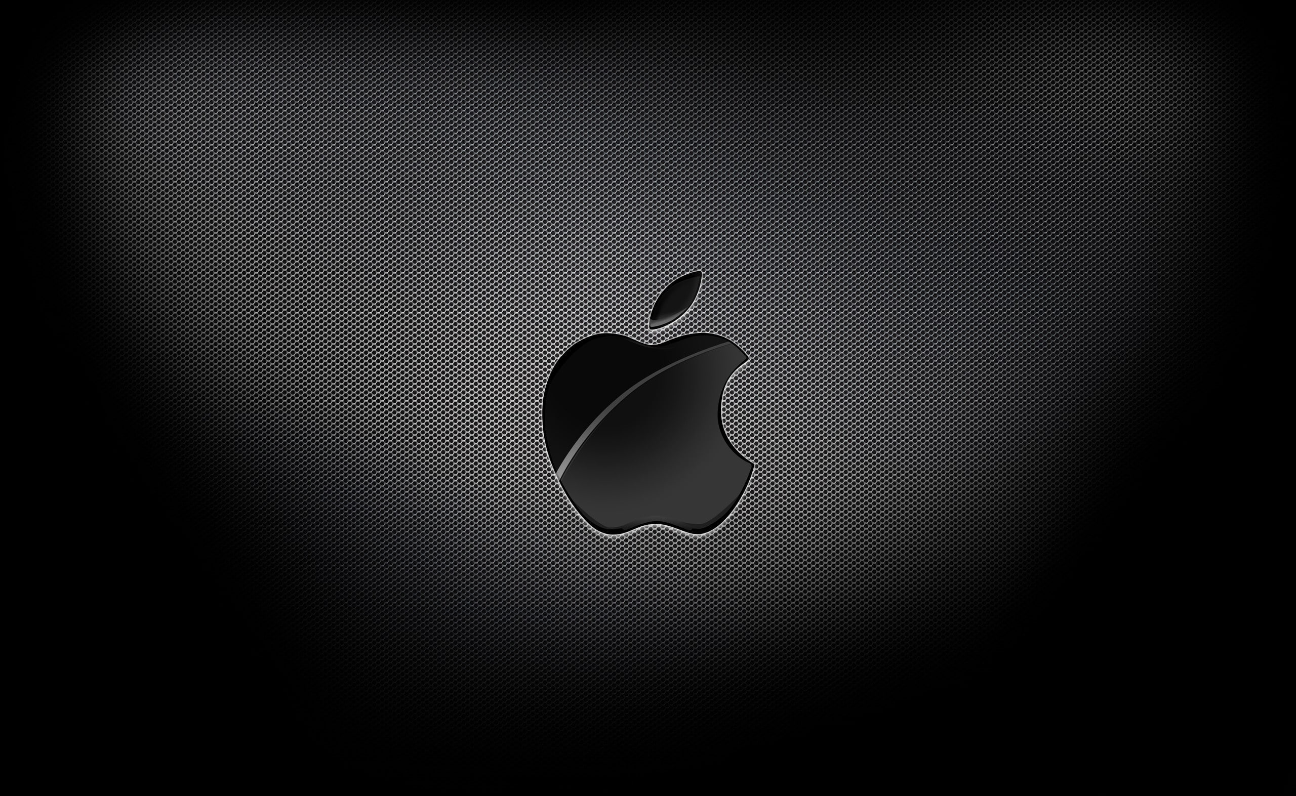 Apple Black Background HD Wallpaper, Apple logo, Computers, Mac