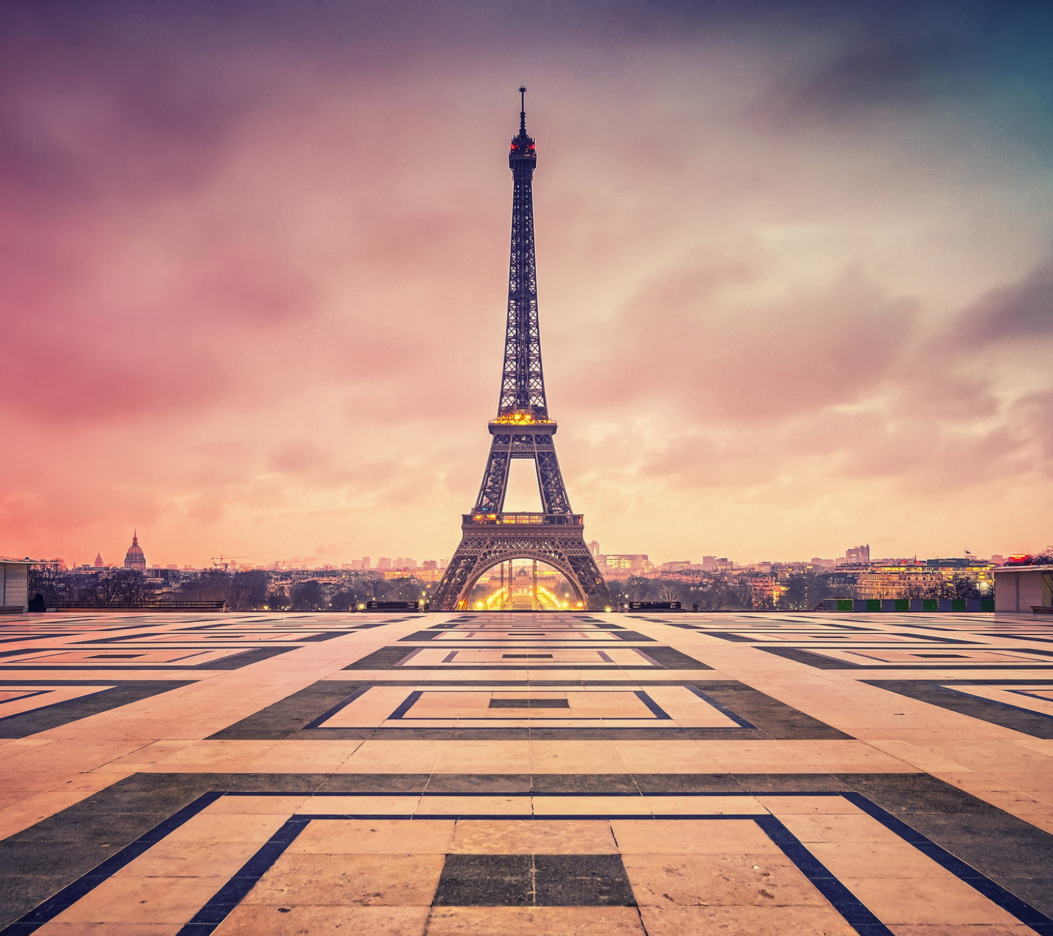 Eiffel Tower illustration, France, Paris, architecture, sky, travel destinations