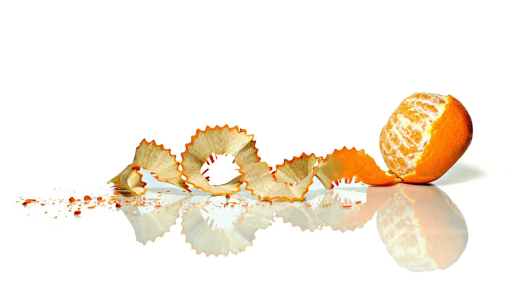 fruit, shell, Mandarin