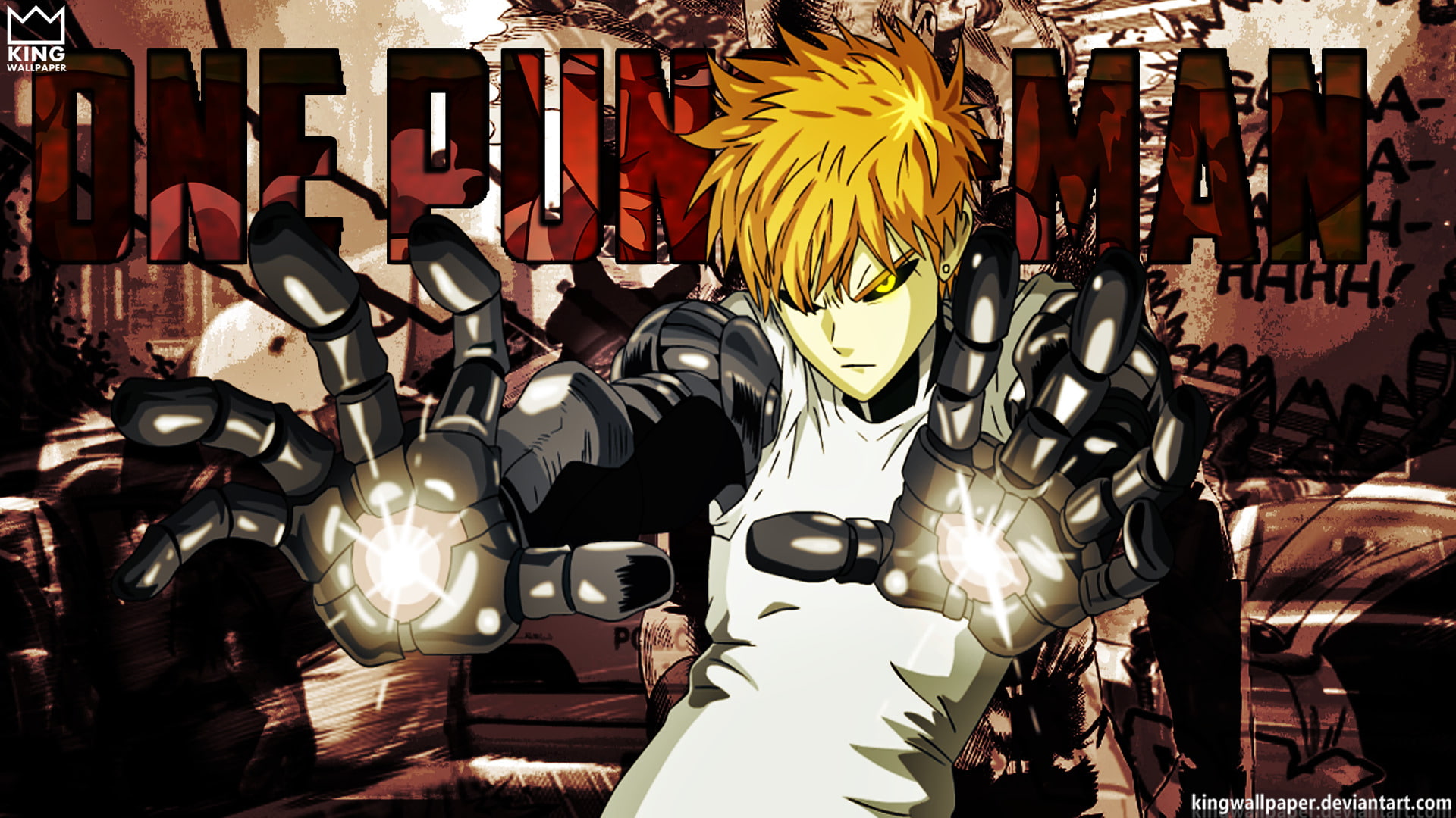 Anime, One-Punch Man, Genos (One-Punch Man)