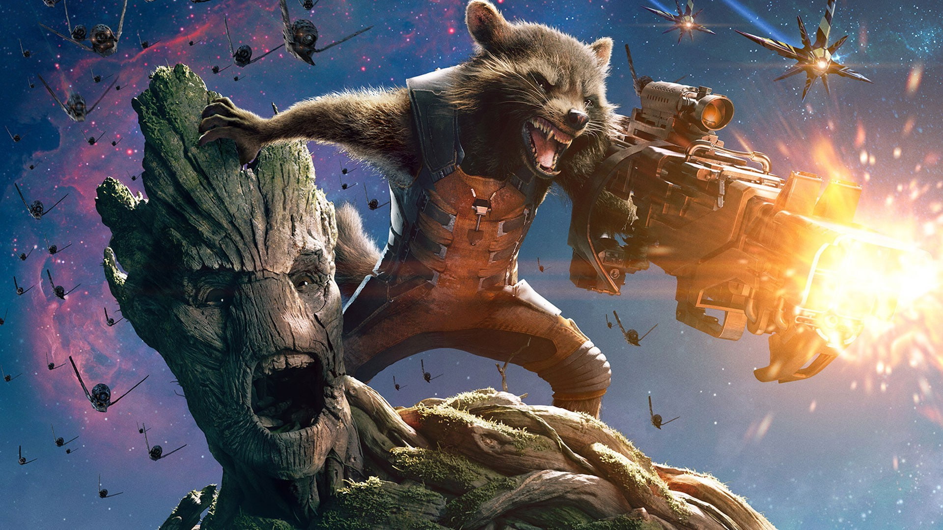 Guardians Of The Galaxy, movies, Rocket Raccoon