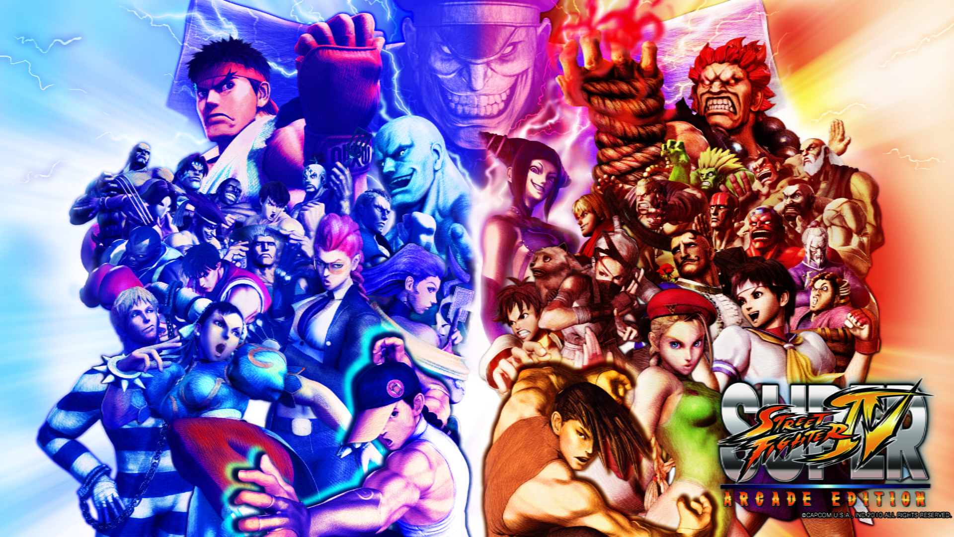 balrog street fighter cammy ryu ibuki sagat rufus akuma juri chunli zangief blanka vega m bison dh Video Games Street Fighter HD Art