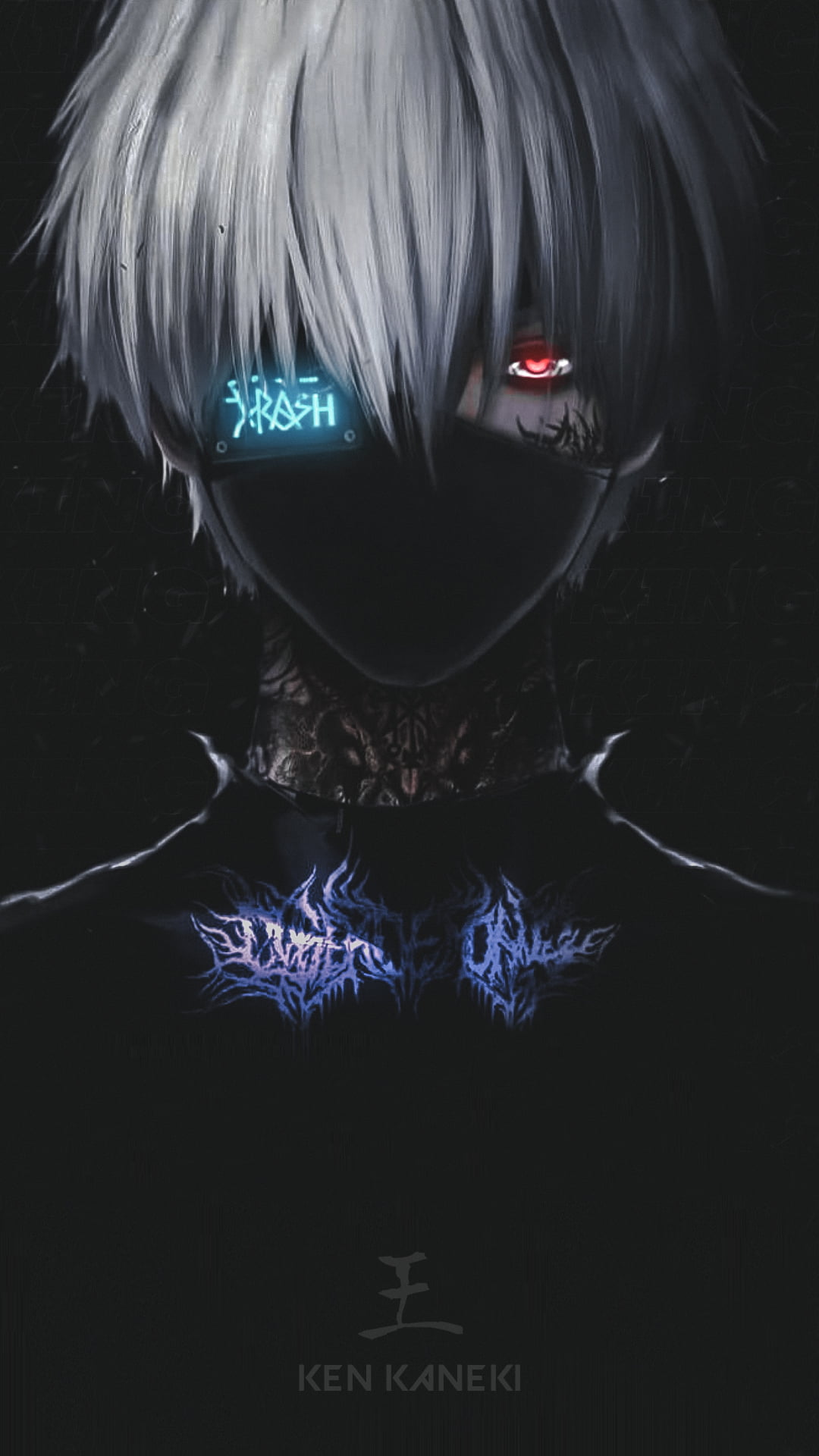 Download Ken Kaneki Anime Sad Quote Wallpaper | Wallpapers.com