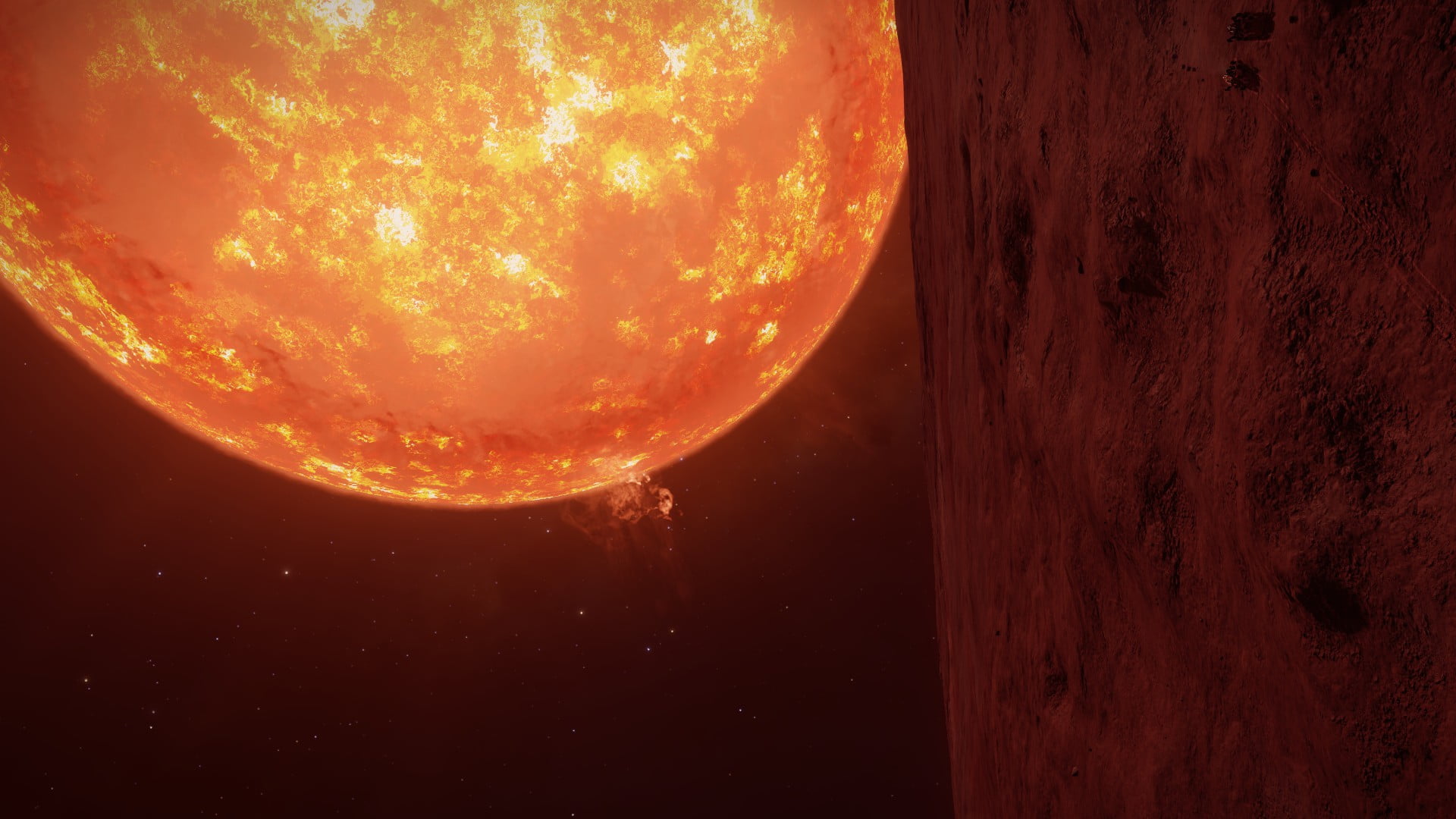 Elite: Dangerous, Betelgeuse, Sun