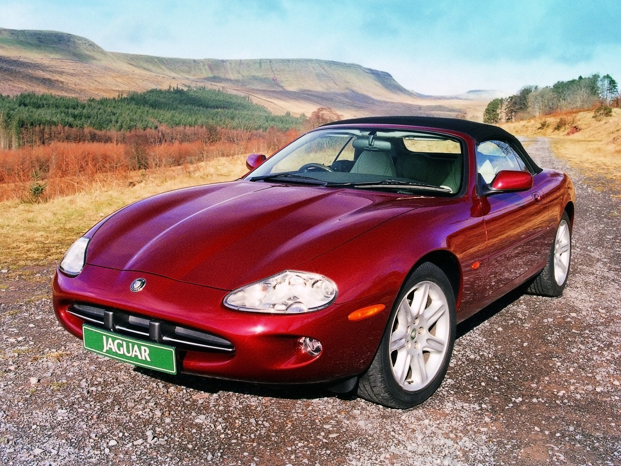 Free Download Hd Wallpaper 1996 02 Convertible Jaguar Xk8