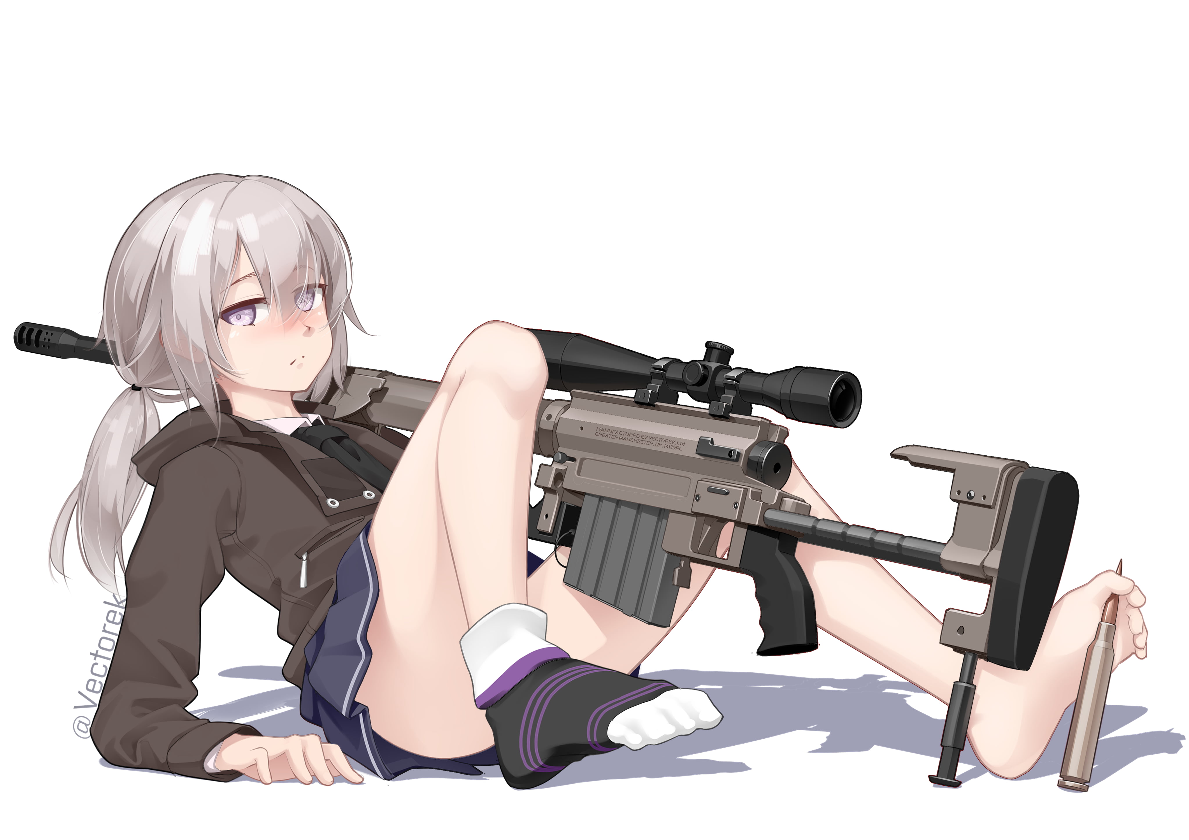 Free download | HD wallpaper: Vectorek, M200(Girls Frontline), CheyTac ...