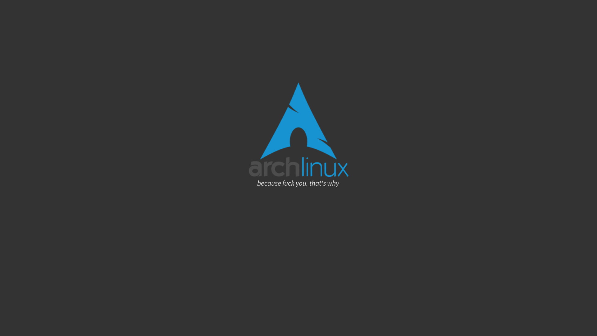 archlinux linux arch linux, triangle shape, copy space, communication
