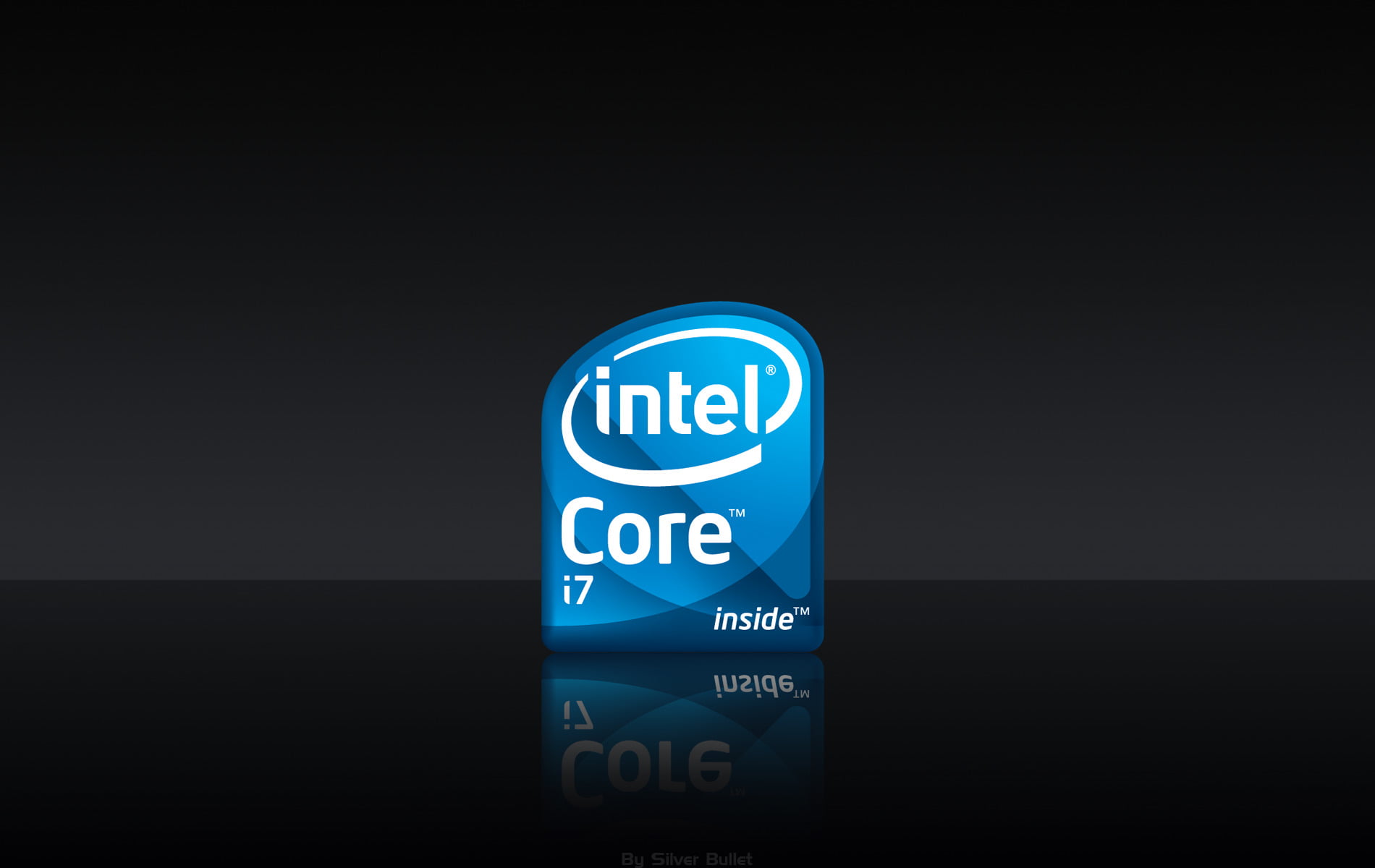 Intel Core logo, Processor, Inside, communication, blue, text