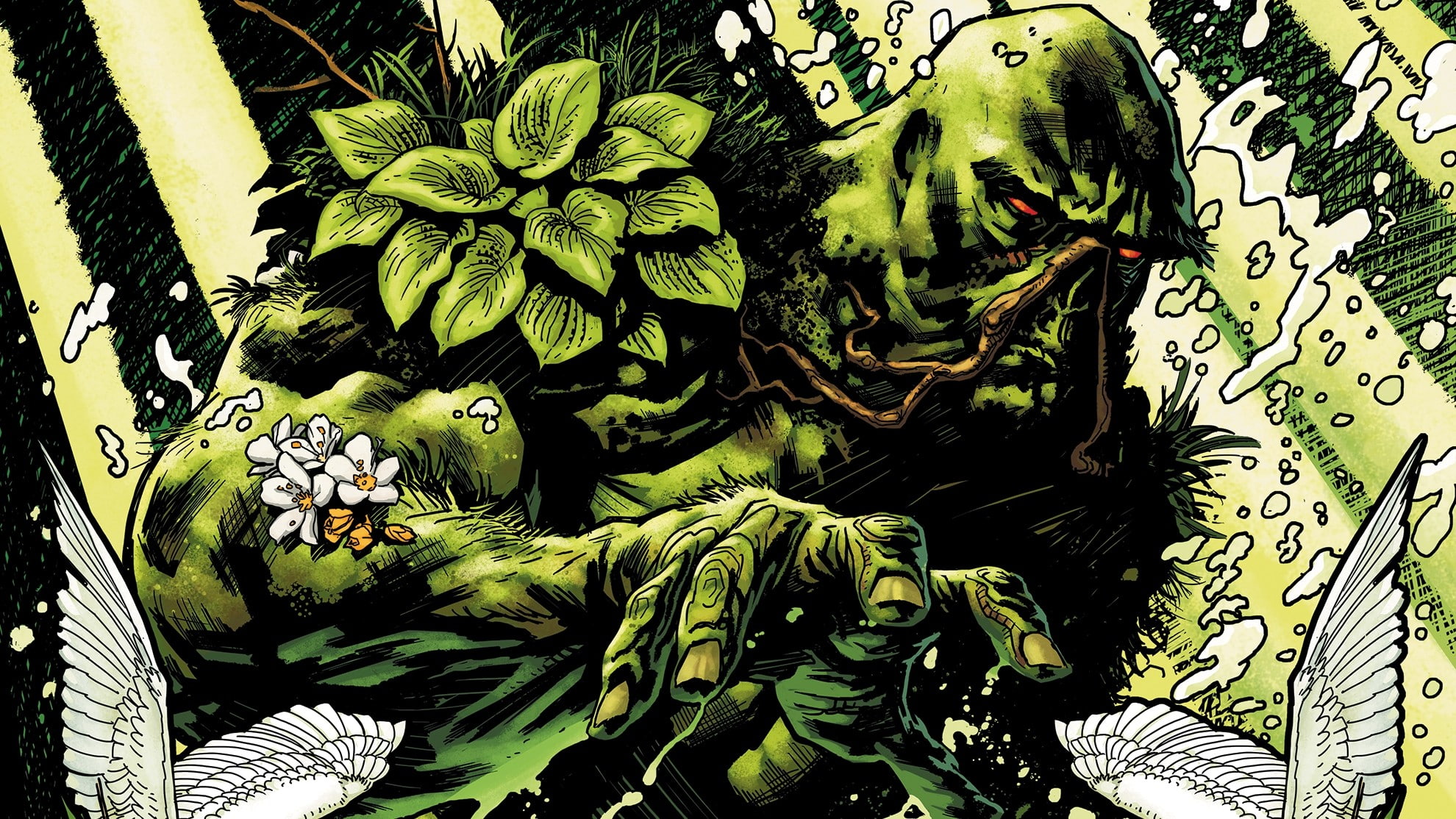 alan moore swamp thing comic books vertigo, representation