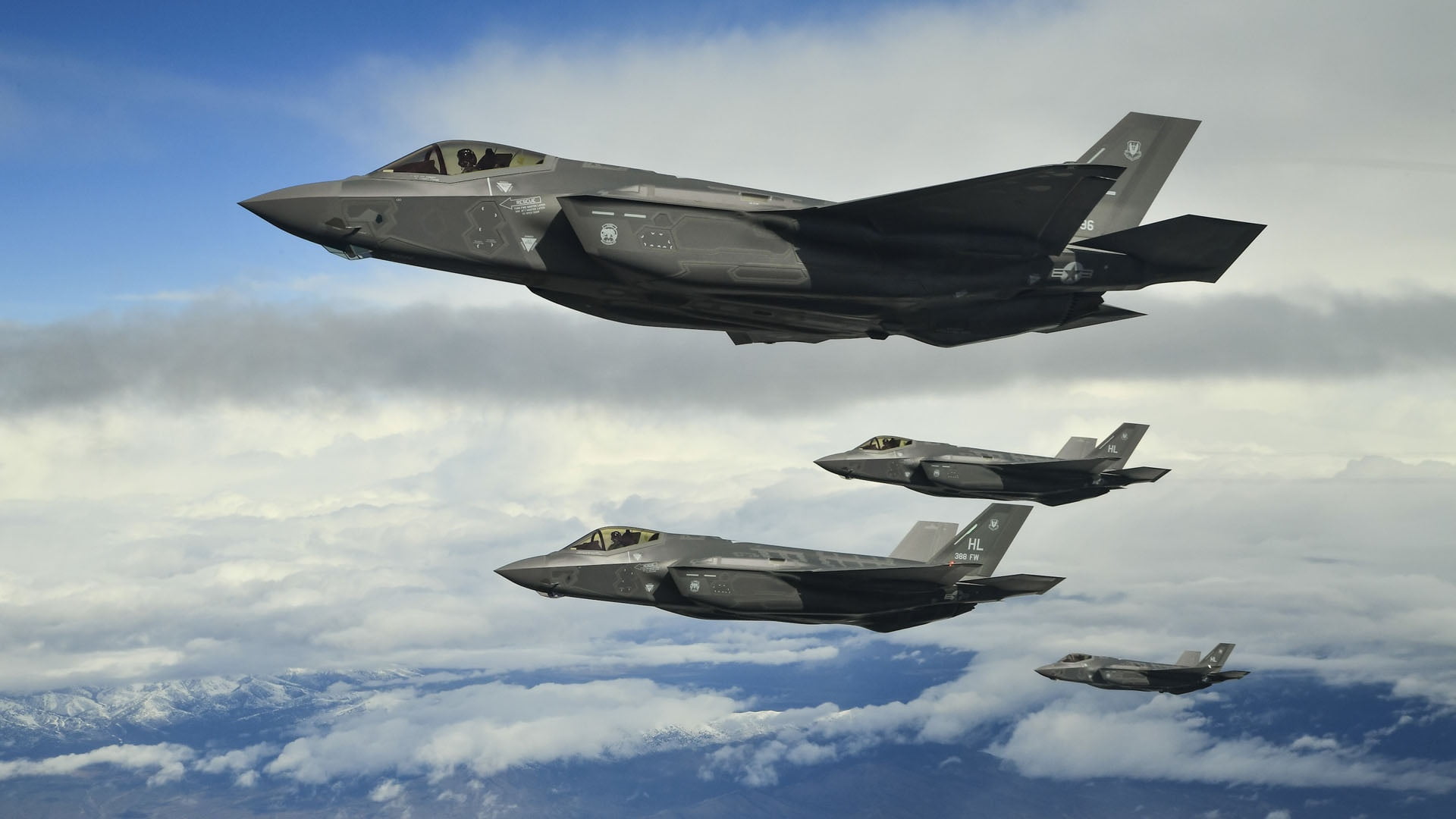 UNITED STATES AIR FORCE, fighter-bomber, Lightning II, F-35