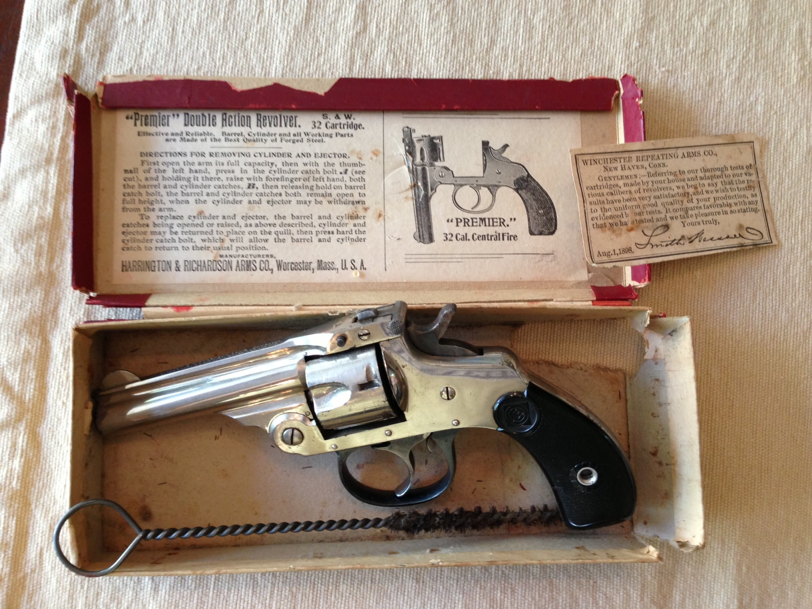 Weapons, Harrington and Richardson revolver