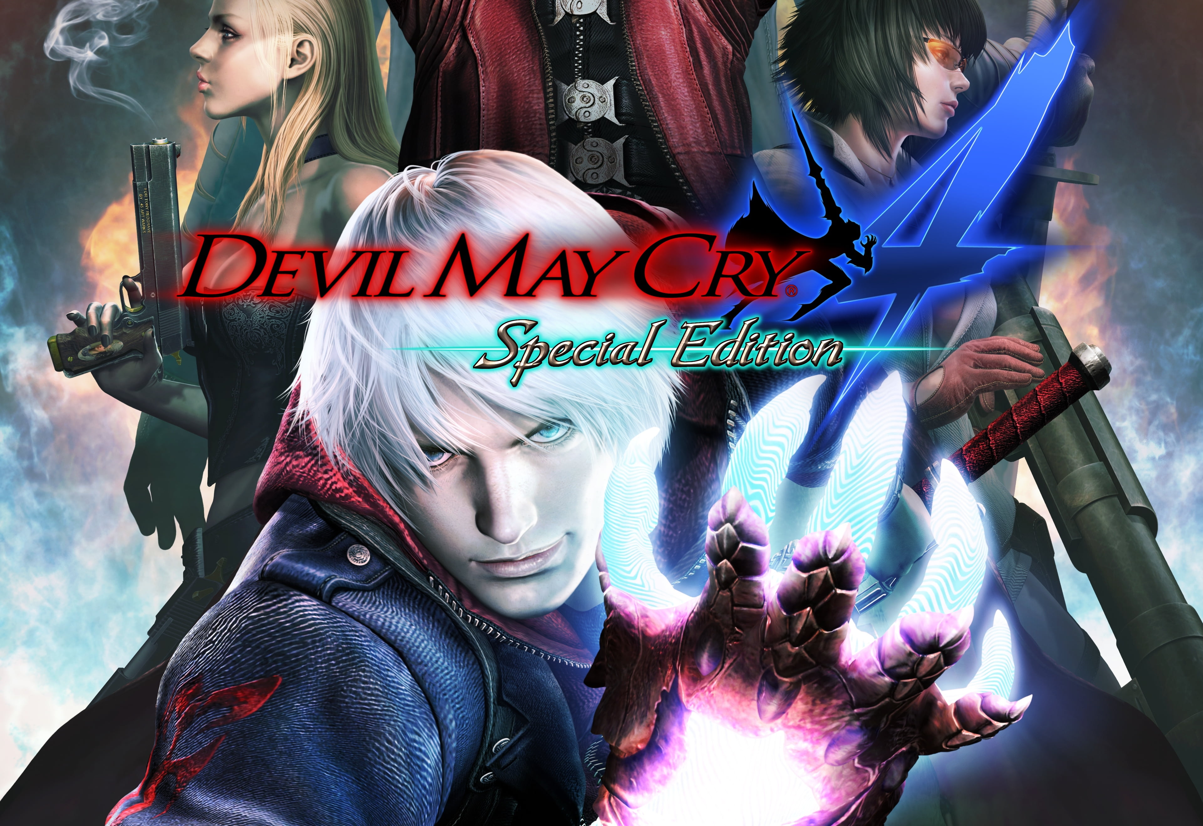 Devil May Cry special edition wallpaper, hand, guy, art, Nero