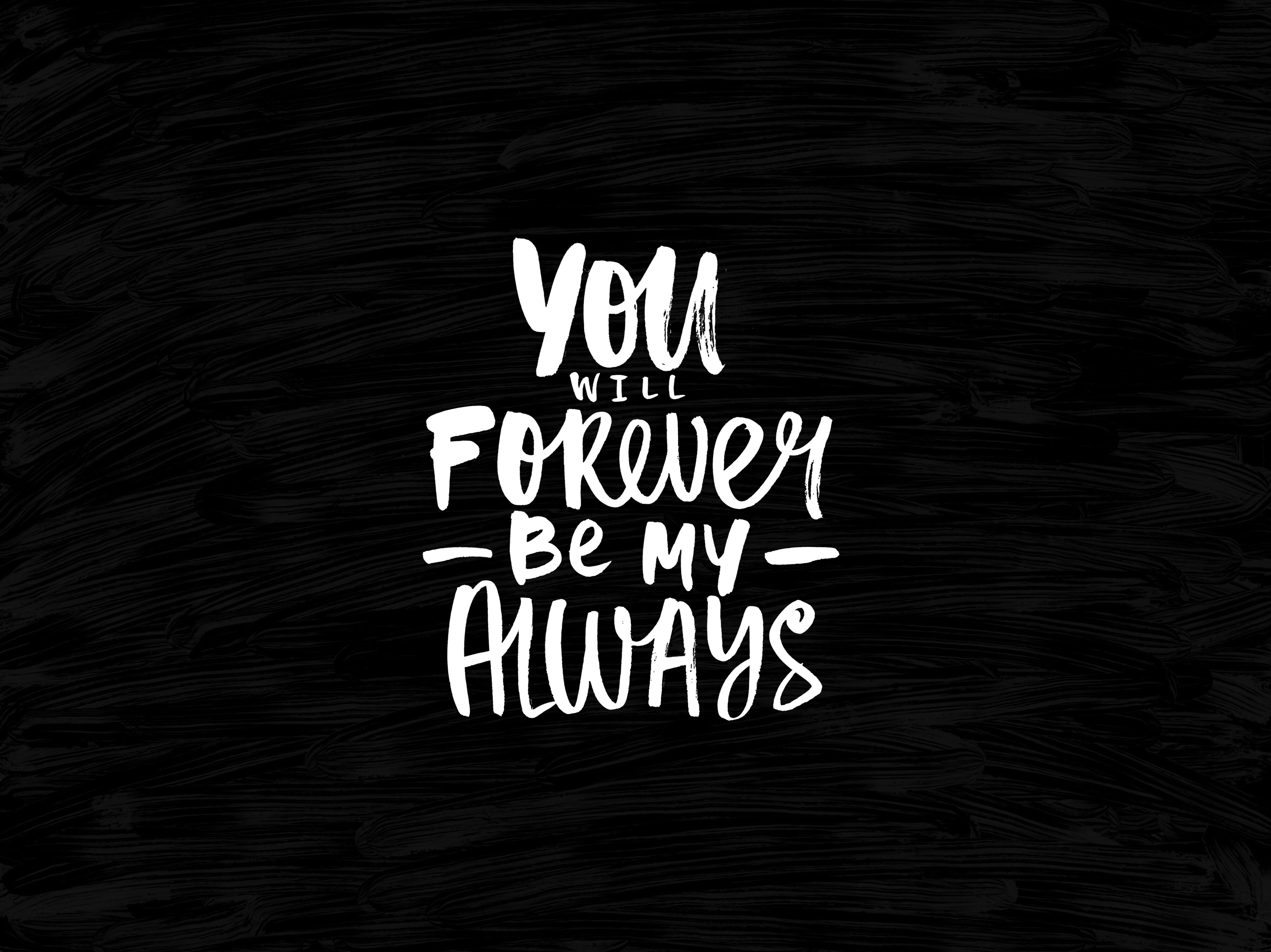 black background with you text overlay, inscription, motivation