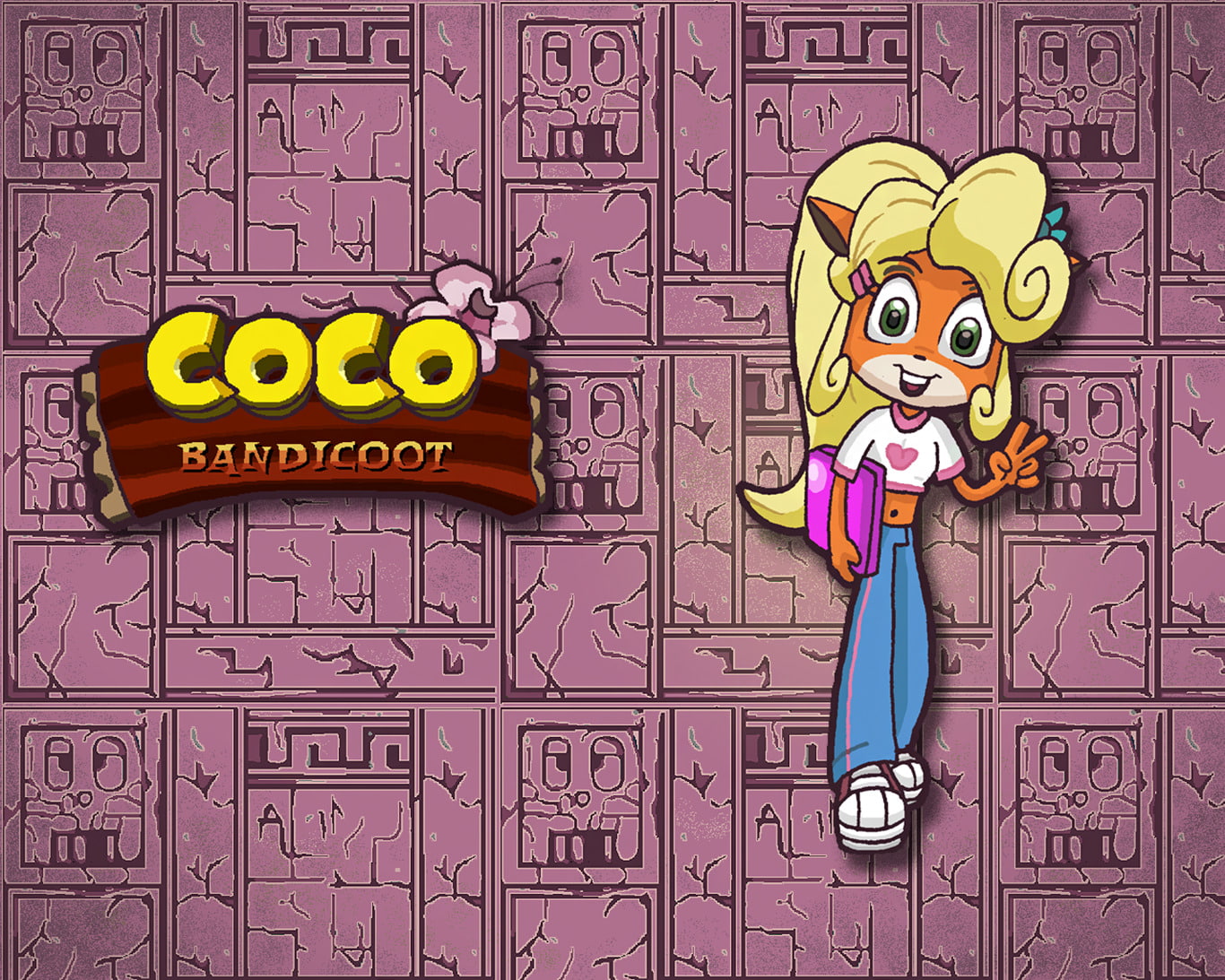 Video Game, Crash Bandicoot, Coco Bandicoot