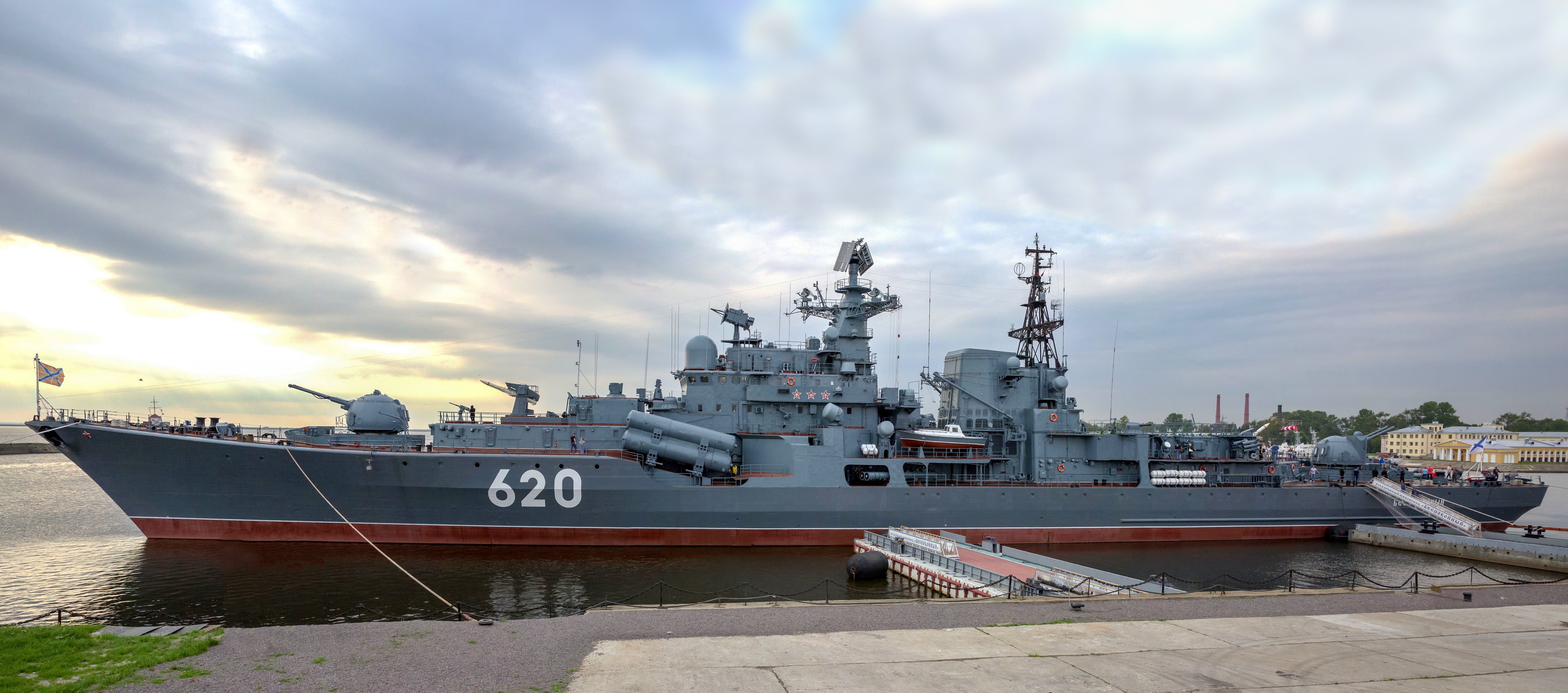 destroyer, Museum ship, the project 956, Kronstadt, restless