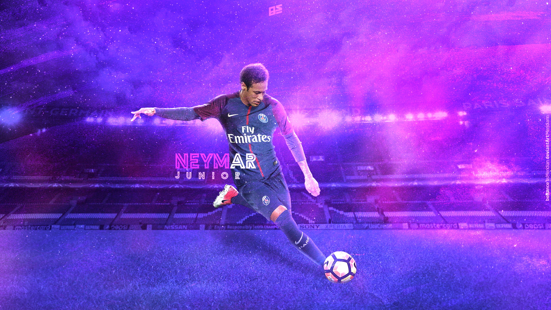 Neymar Junior Fly Emirates wallpaper, Neymar JR., Paris Saint-Germain