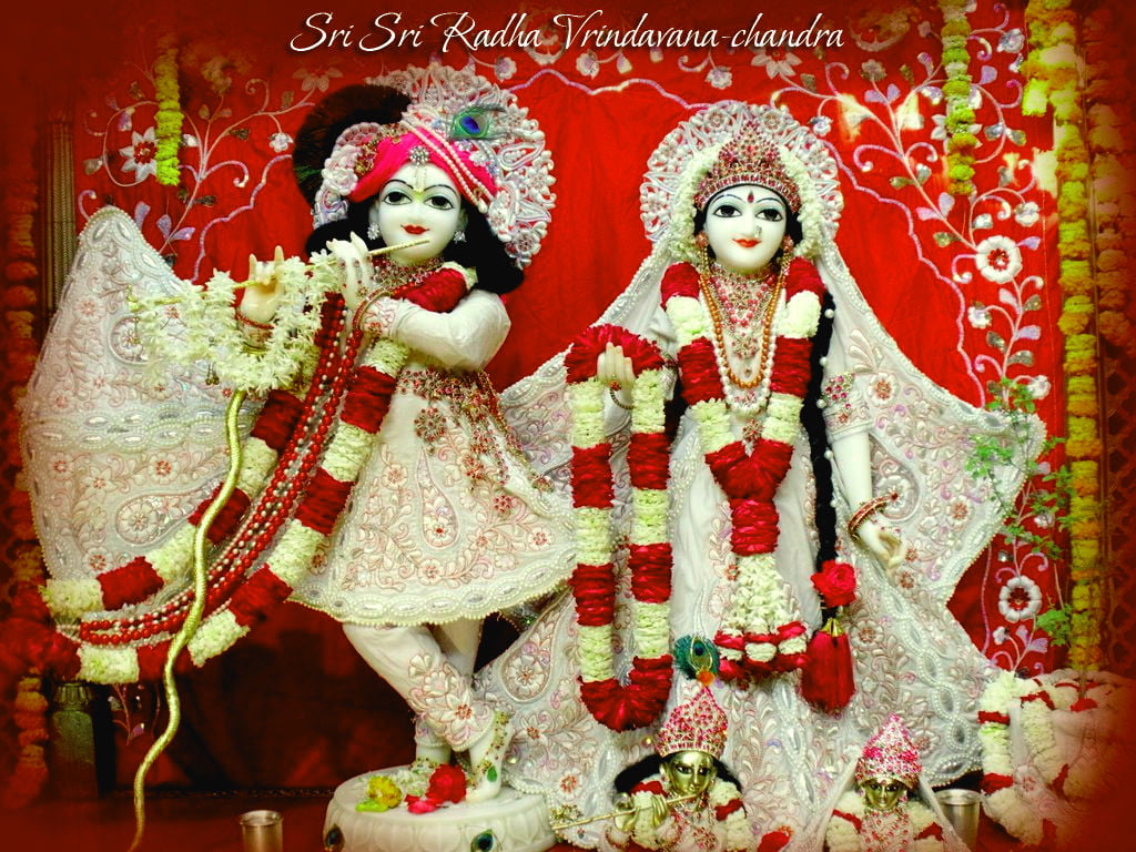Sri Sri Radha Vrindavan Chandra, Radha and Krishna, God, Lord Krishna