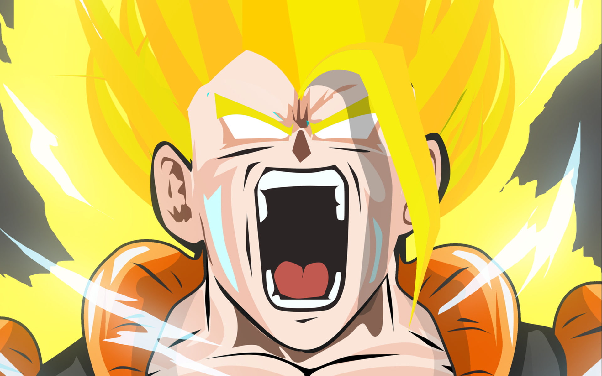 Dragon Ball, Dragon Ball Z, Super Saiyan 2, Vegito (Dragon Ball)