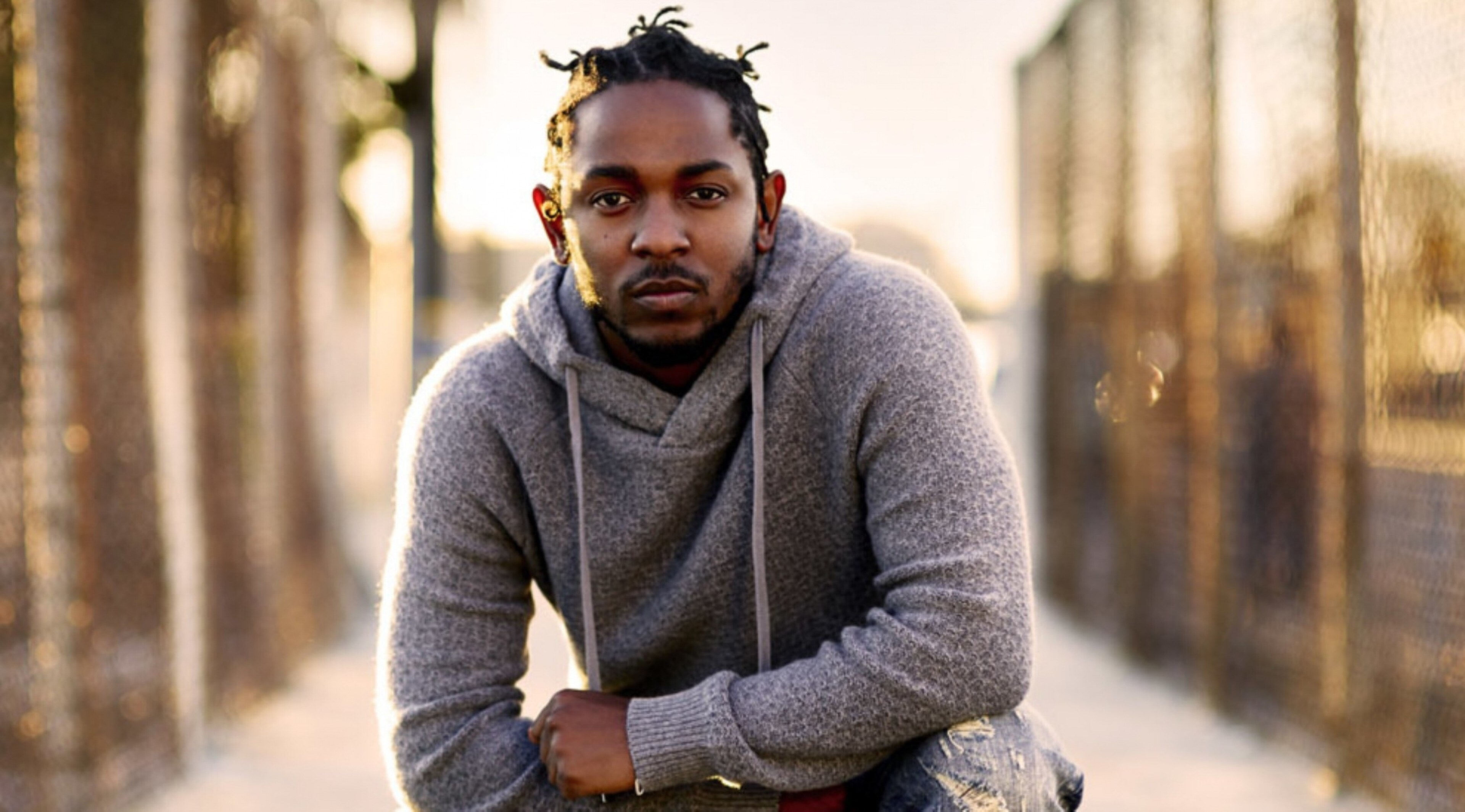 kendrick lamar 4k pretty background, one person, young adult