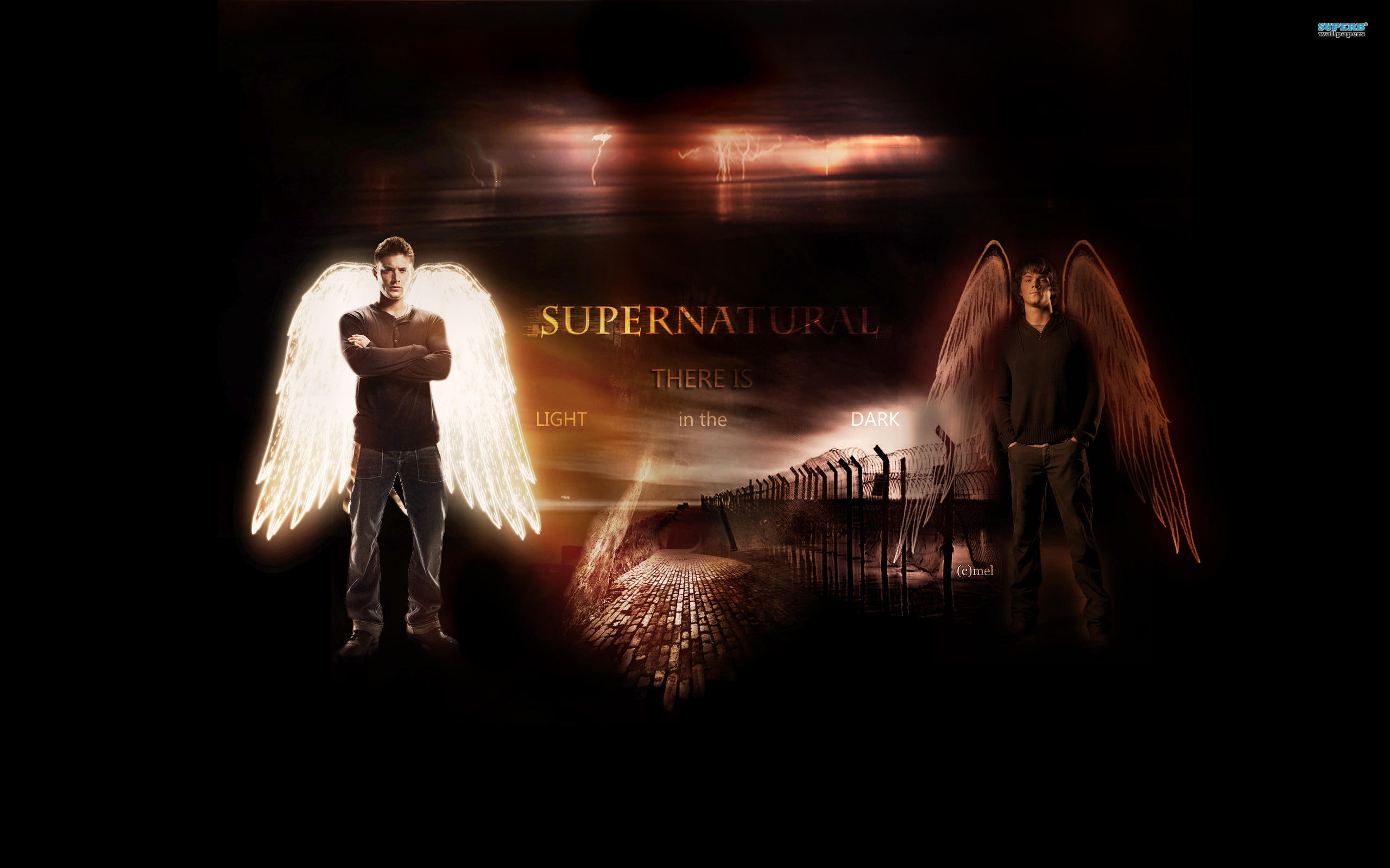 Supernatural movie cover, Wings, Jared Padalecki, Sam Winchester
