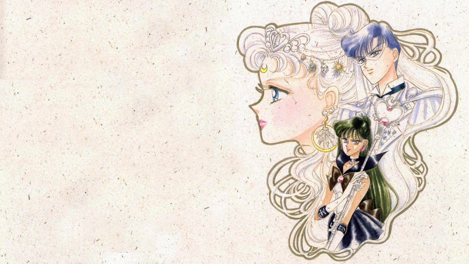 moon, pluto, sailor