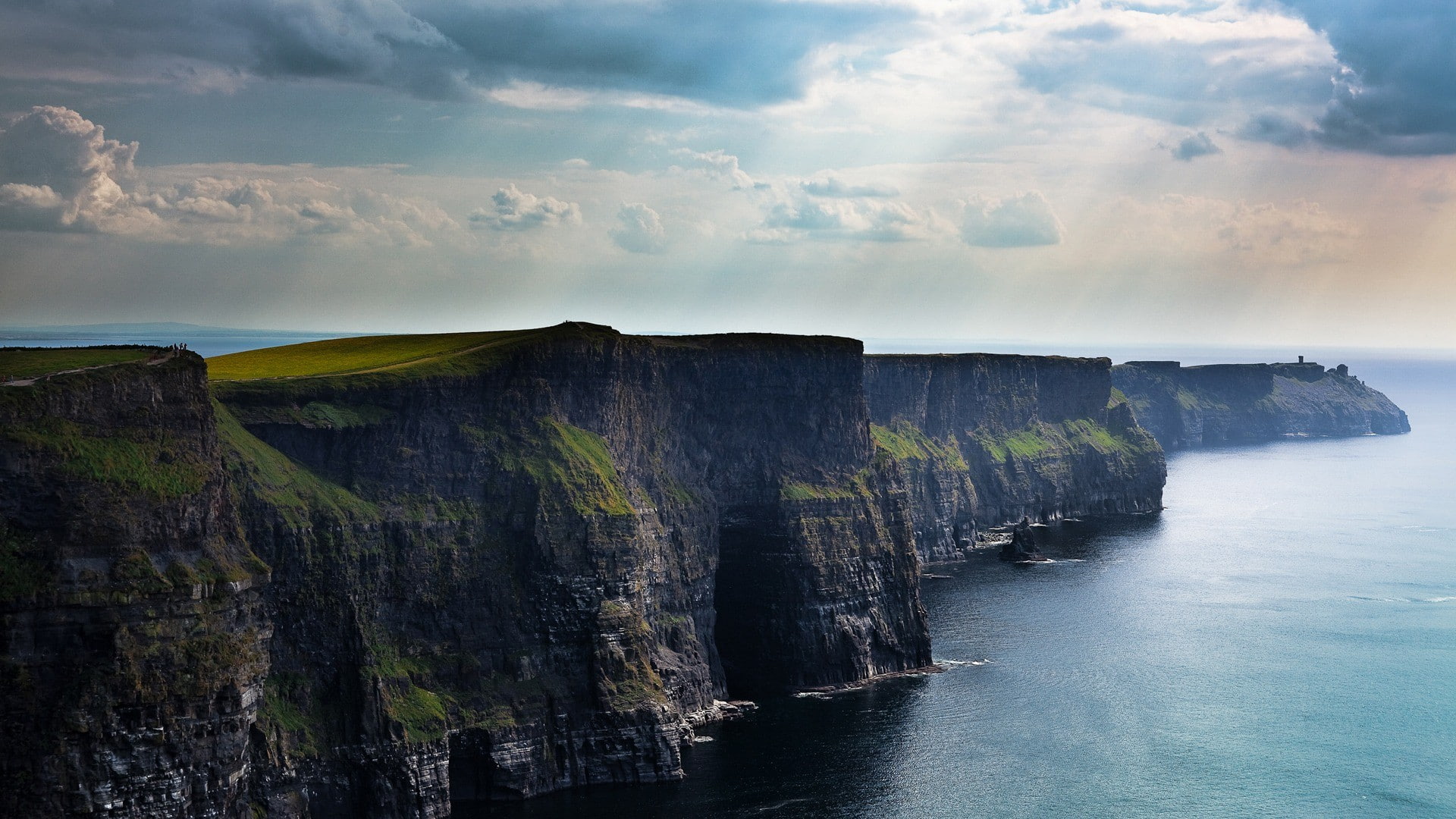 nature, Cliffs of Moher, landscape, Ireland, sea, coast