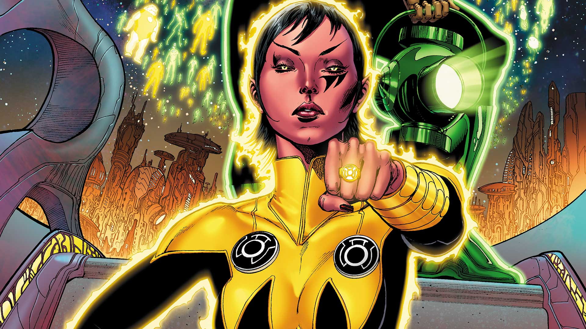 Green Lantern Alliance Between Green Yellow Lanterns The Last In Charge Of Sonoran Natur  Daughter Of Sinestro Hd Desktop Backgrounds Free Download 1920×1080