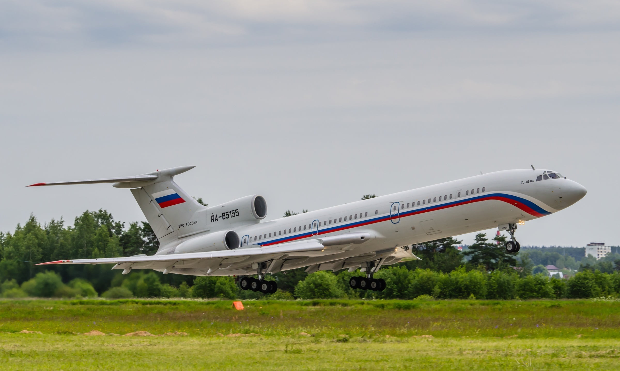 Tu-154, Tupolev, Russian Air Force, RA-85155, air vehicle, airplane