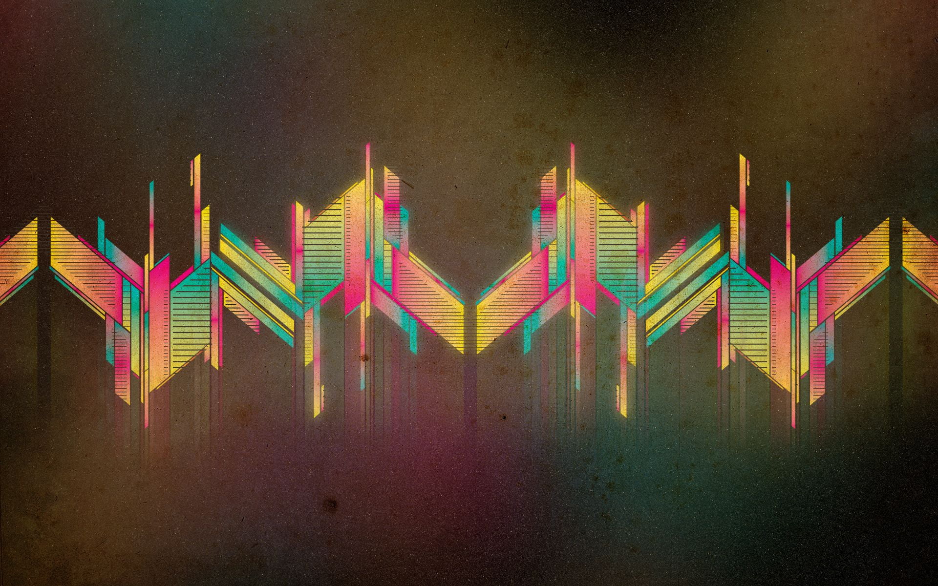 pink and multicolored abstract painting, graphics, vector, texture