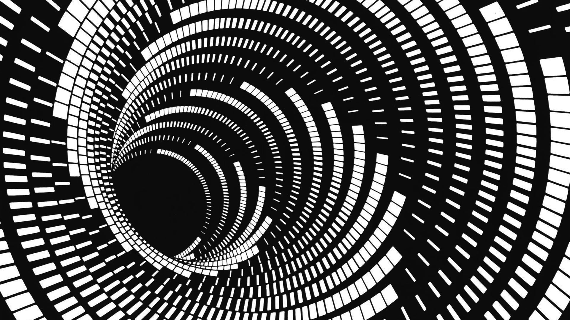 white spiral illustration, abstract, pattern, built structure