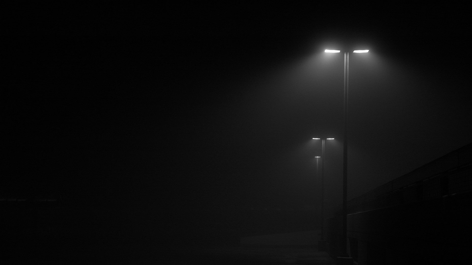 mist, Street Light