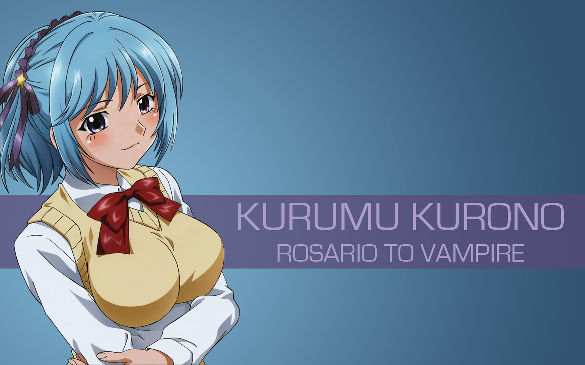 anime girls, Rosario + Vampire, Kurono Kurumu