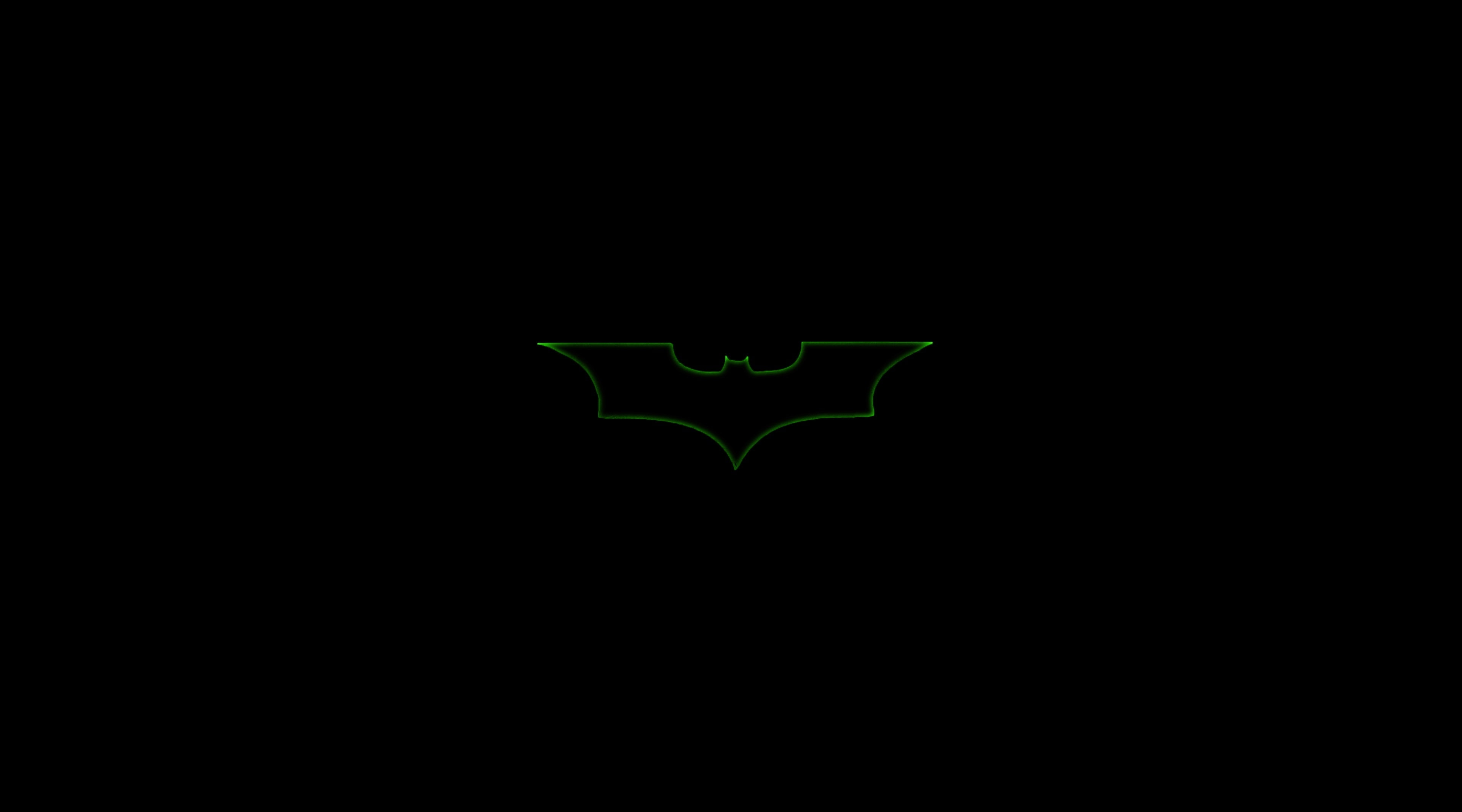 Batman, green batman logo wallpaper, Movies, Symbol, studio shot