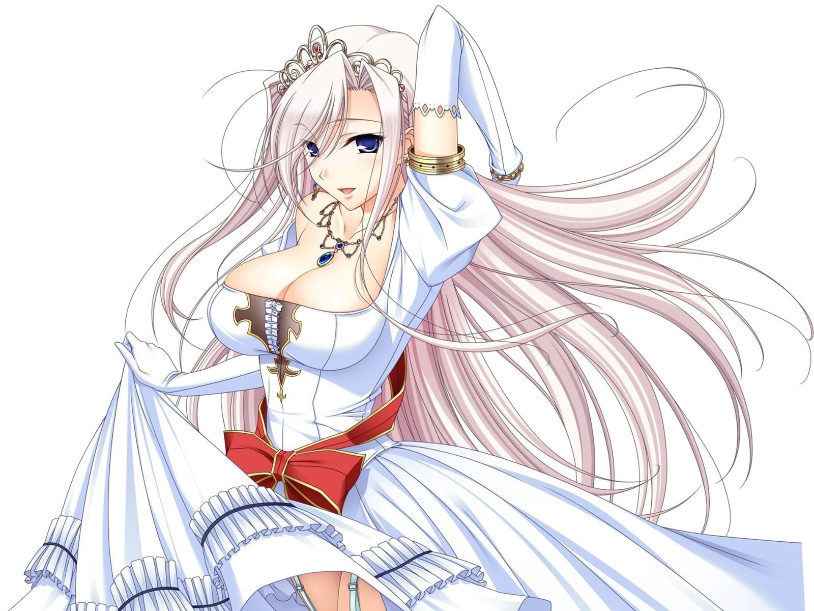 white haired animated character, princess lover, charlotte hazelrink