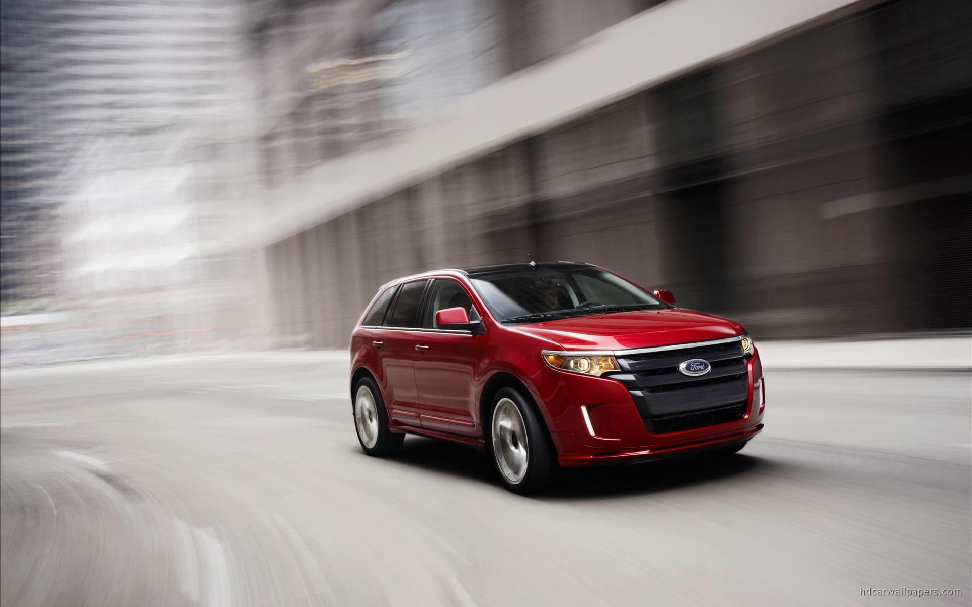 Free Download Hd Wallpaper 2011 Ford Edge Sport 2 Red Ford Ecosport