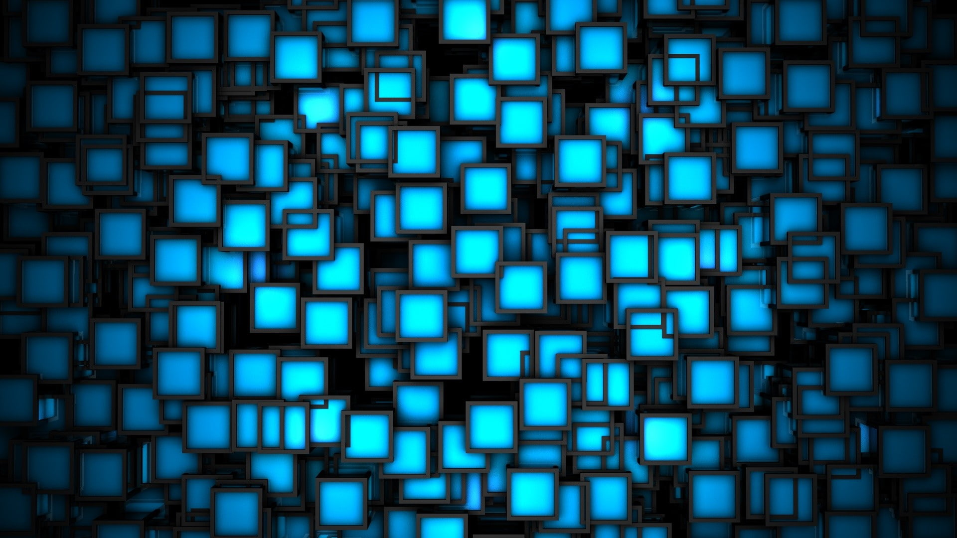 blue, square