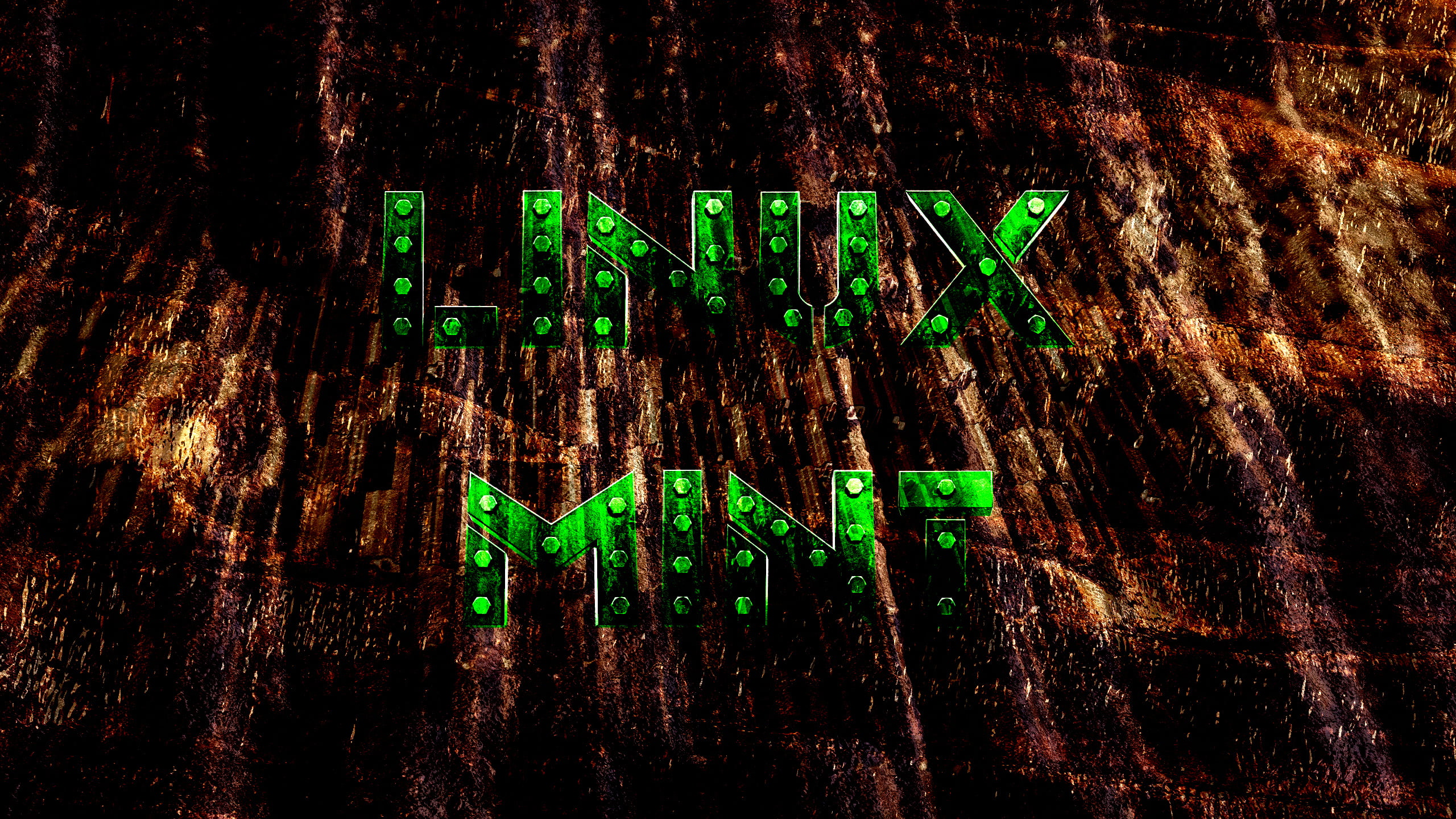 Linux, Linux Mint, texture, artwork