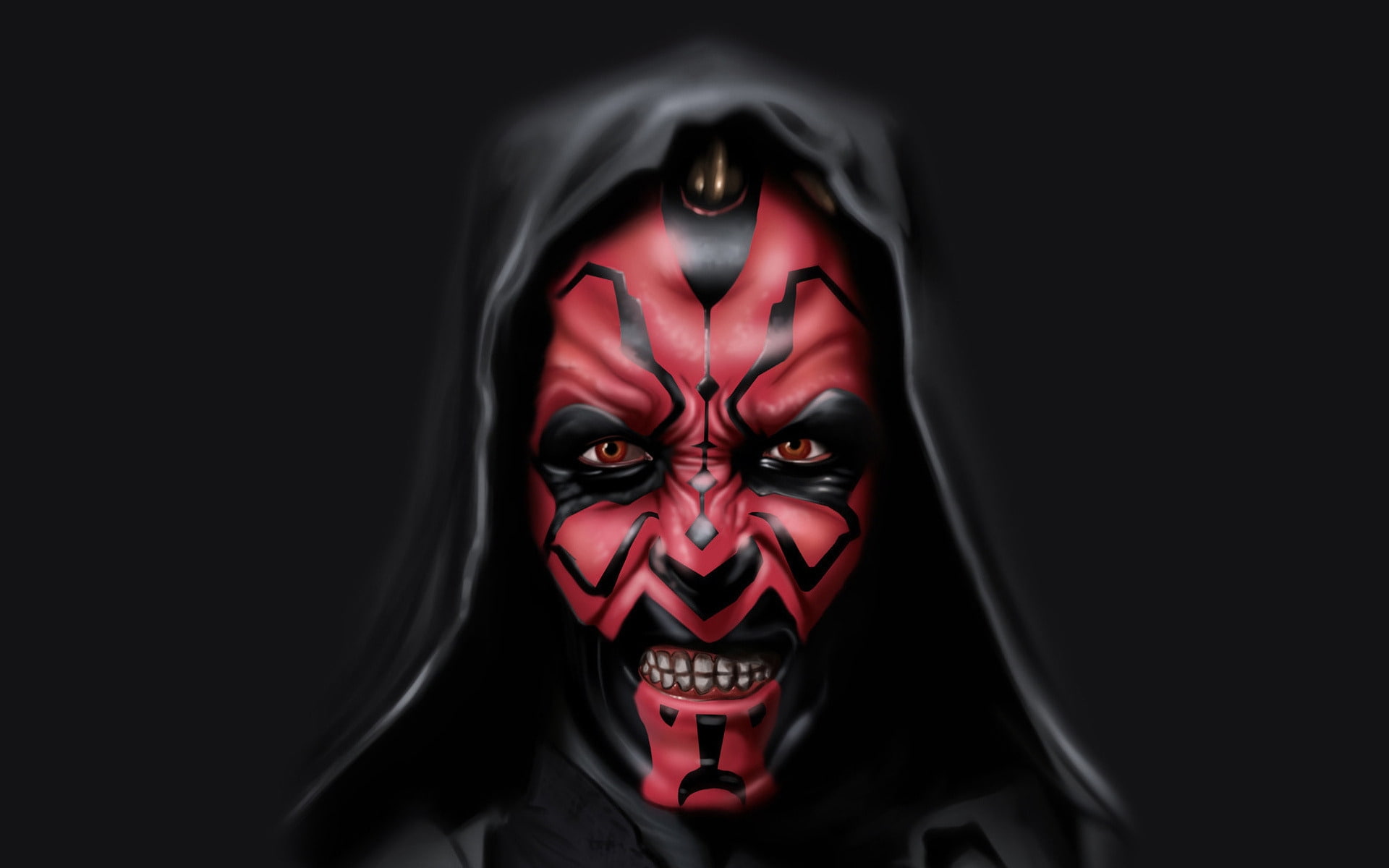 Darth Vader Animated, red, dark, future, war, star