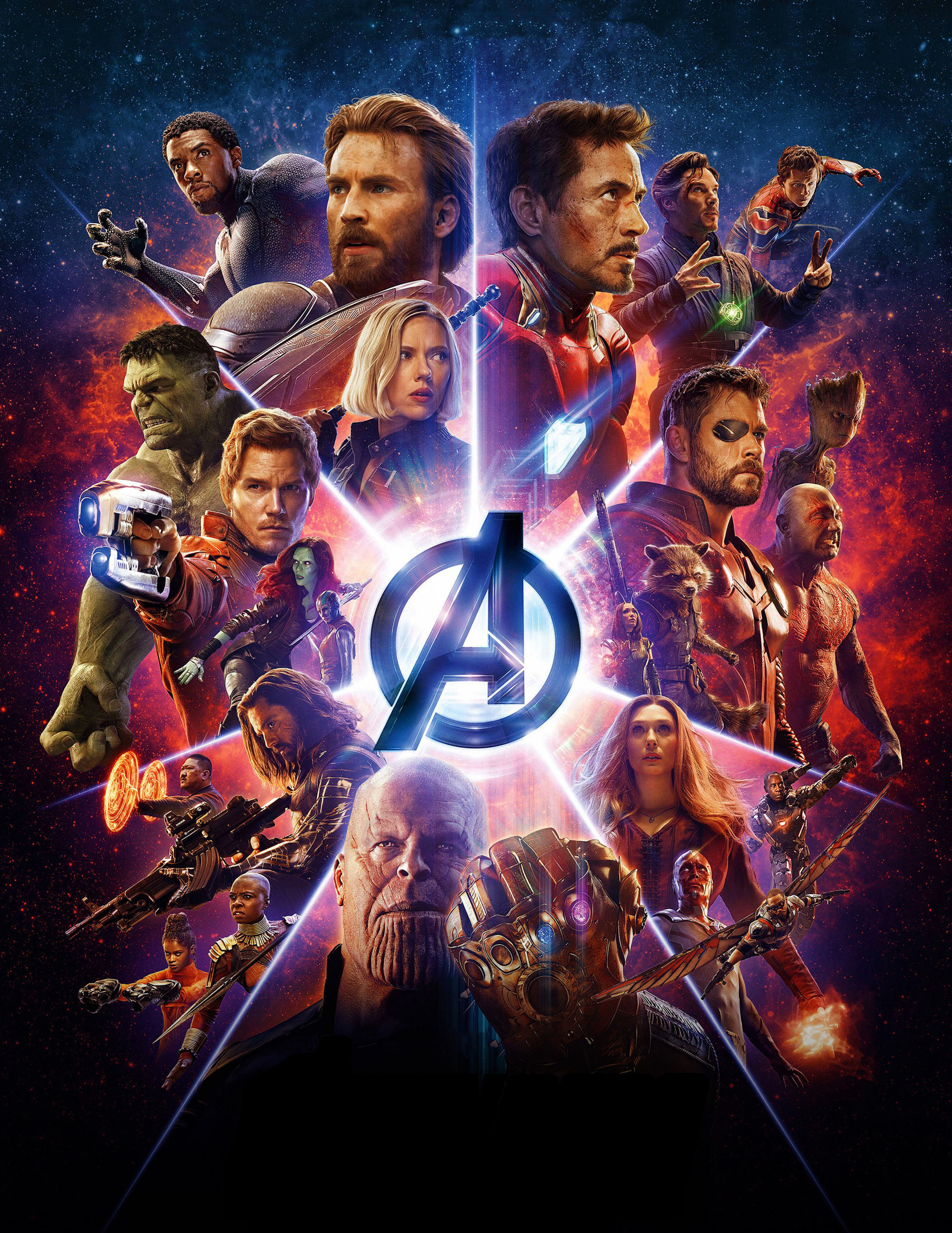 Superheroes, 2018, Marvel Comics, Avengers: Infinity War, large group of people