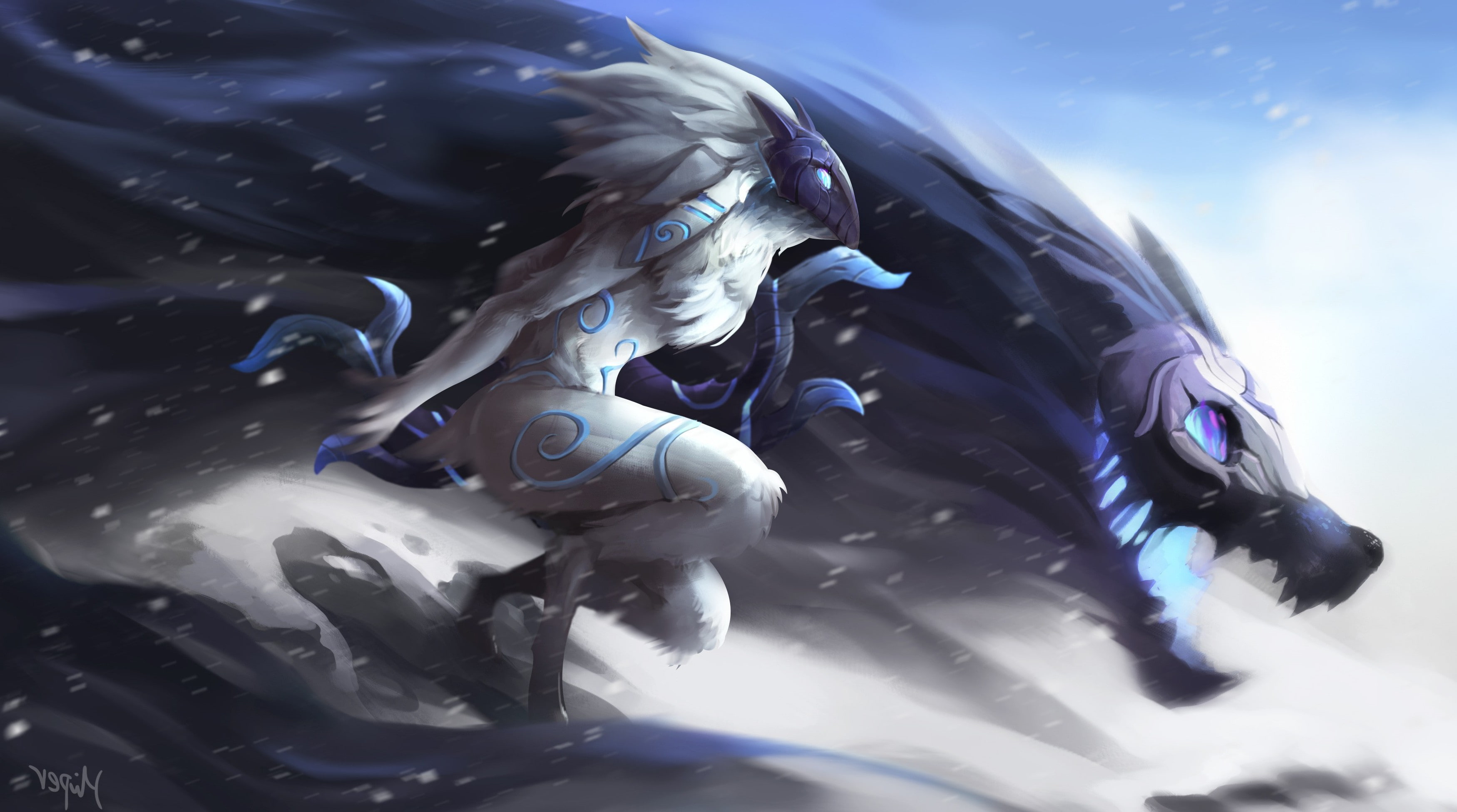 Kindred, League Of Legends, no people, art and craft, nature