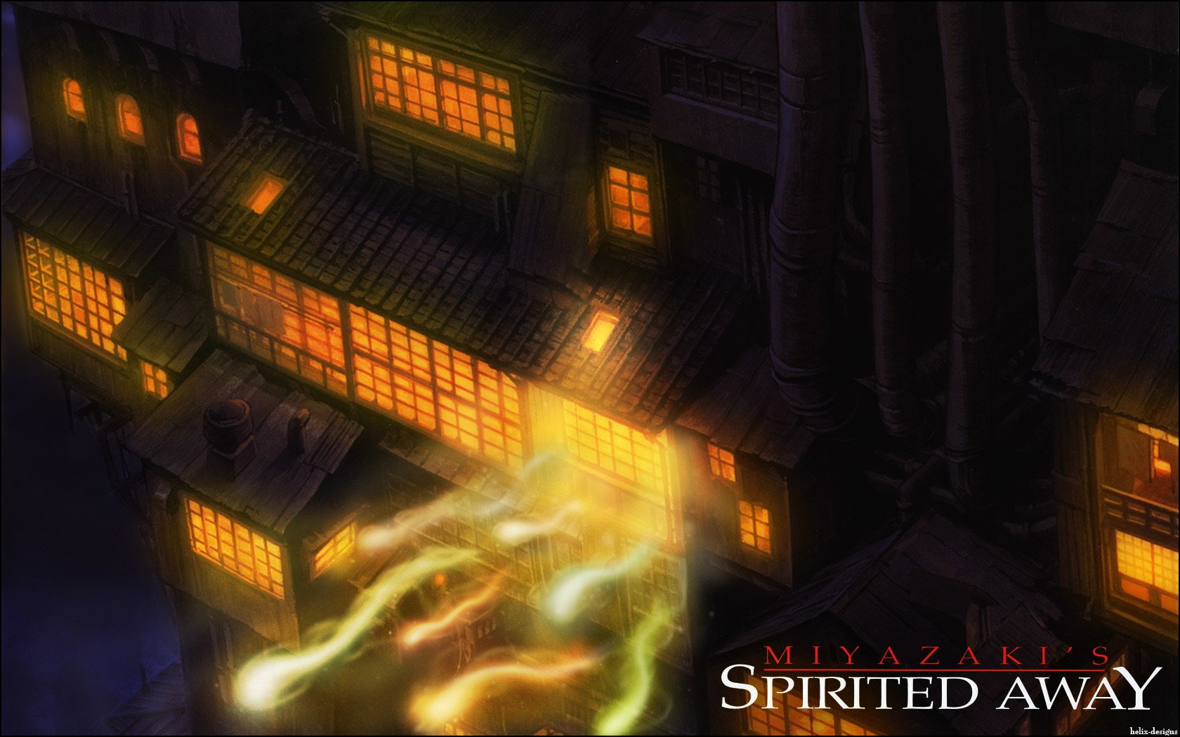 Movie, Spirited Away, architecture, built structure, building exterior