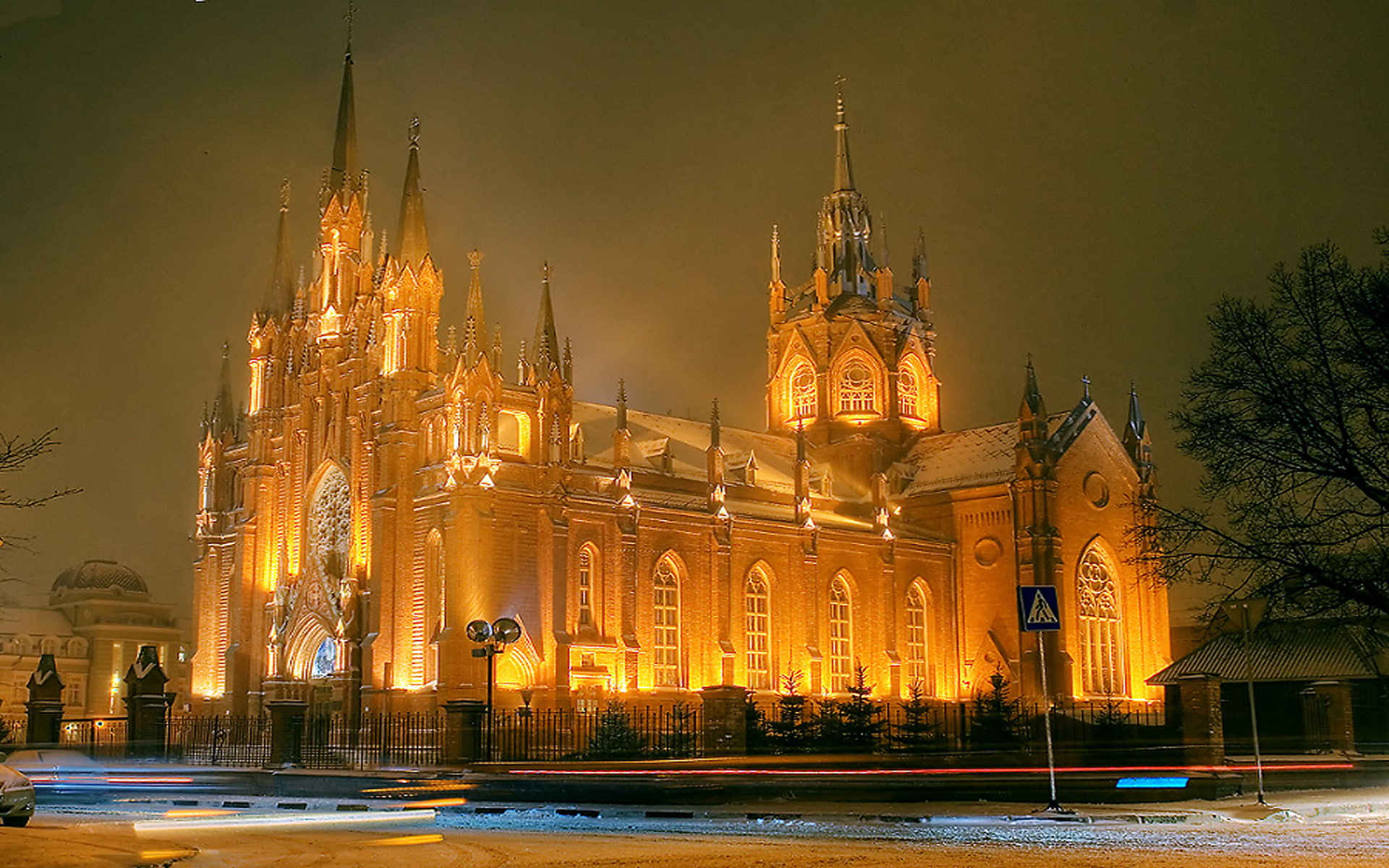 Cathedral Of The Immaculate Conception Of The Blessed Virgin Mary In Moscow