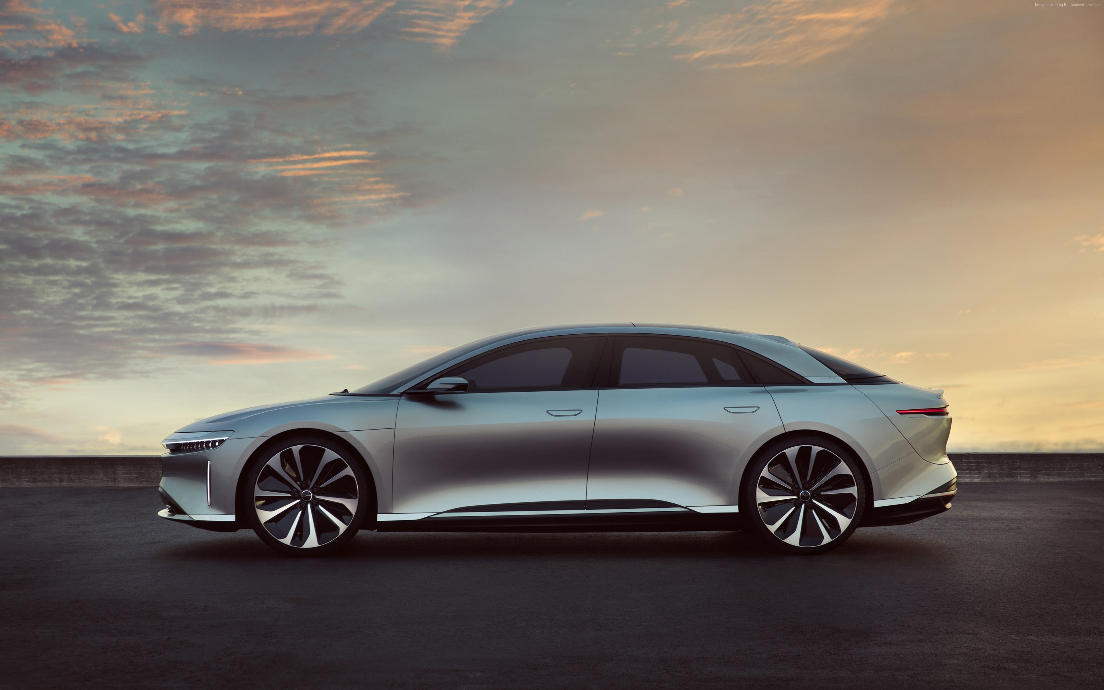 Free download | HD wallpaper: electric cars, Lucid Air, 4k | Wallpaper ...