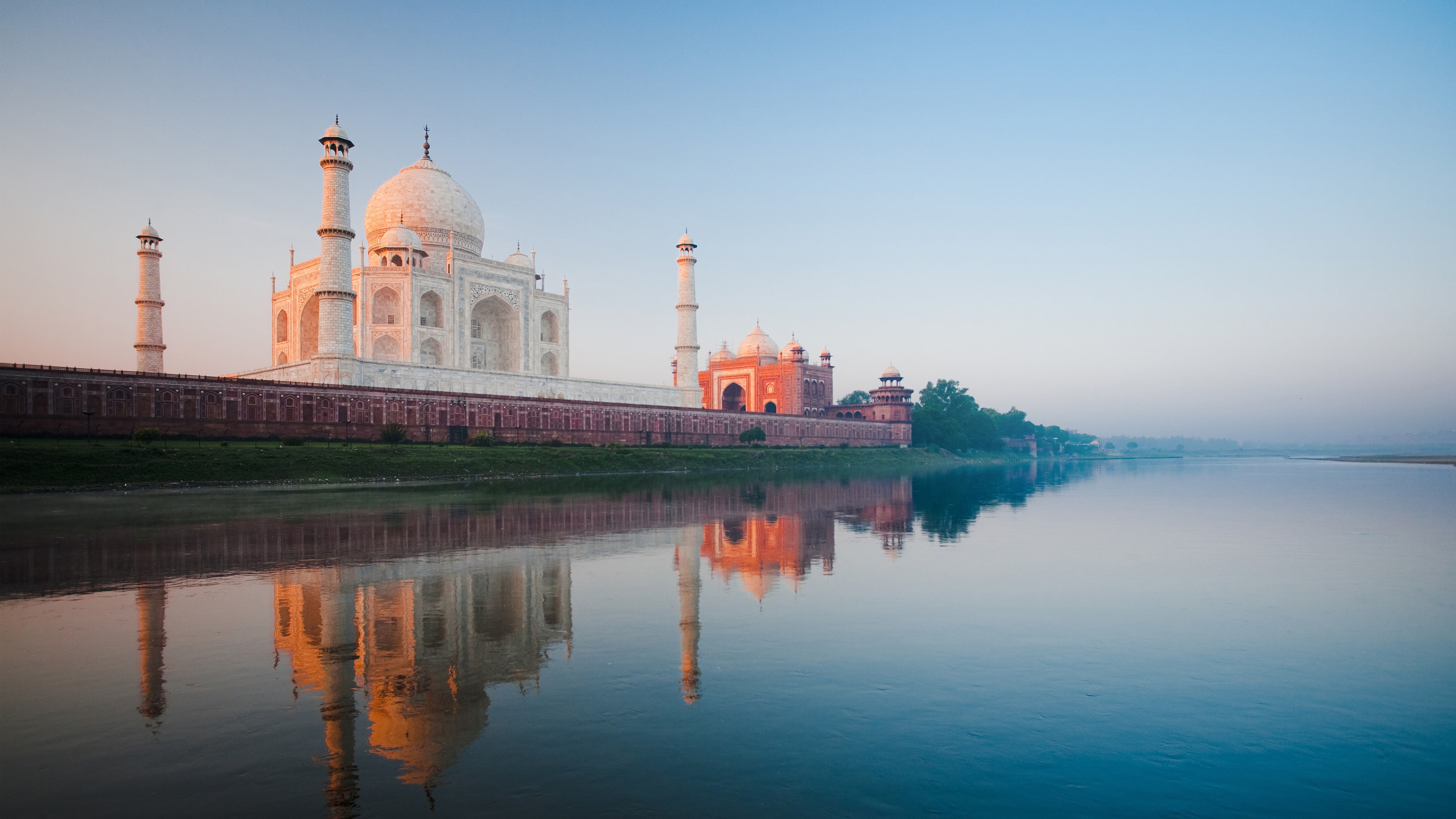 5K, Taj Mahal, Yamuna River, India