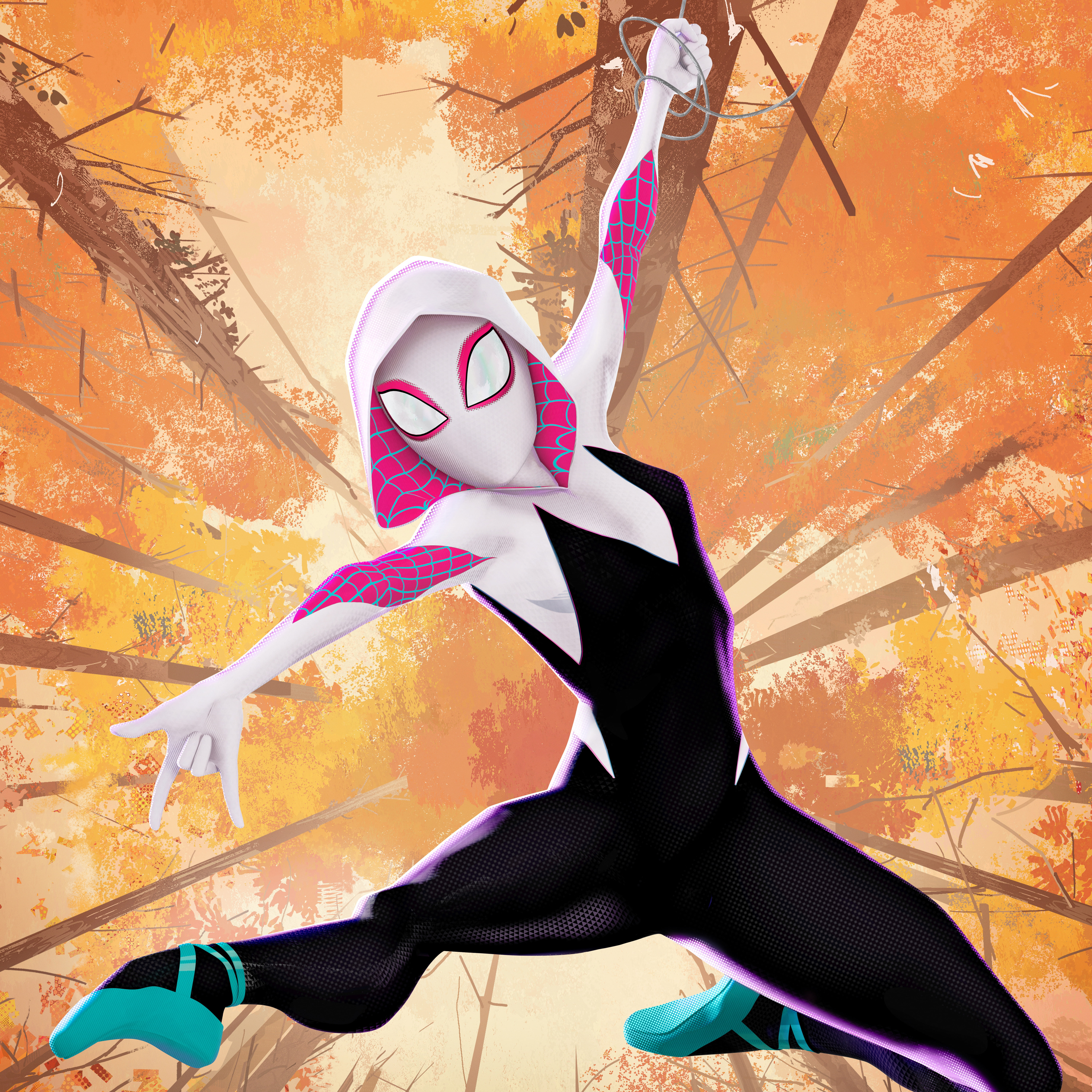 Spider-Gwen, Spider-Man: Into the Spider-Verse, HD, 5K