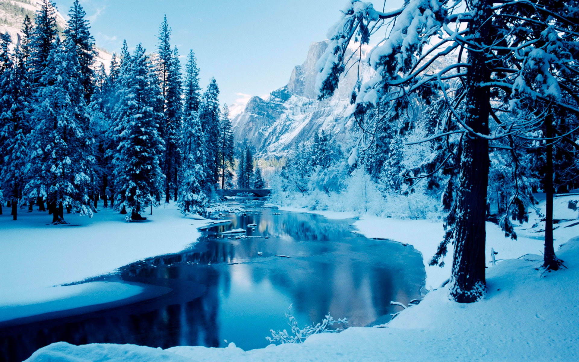 ice, landscape, nature, snow, winter