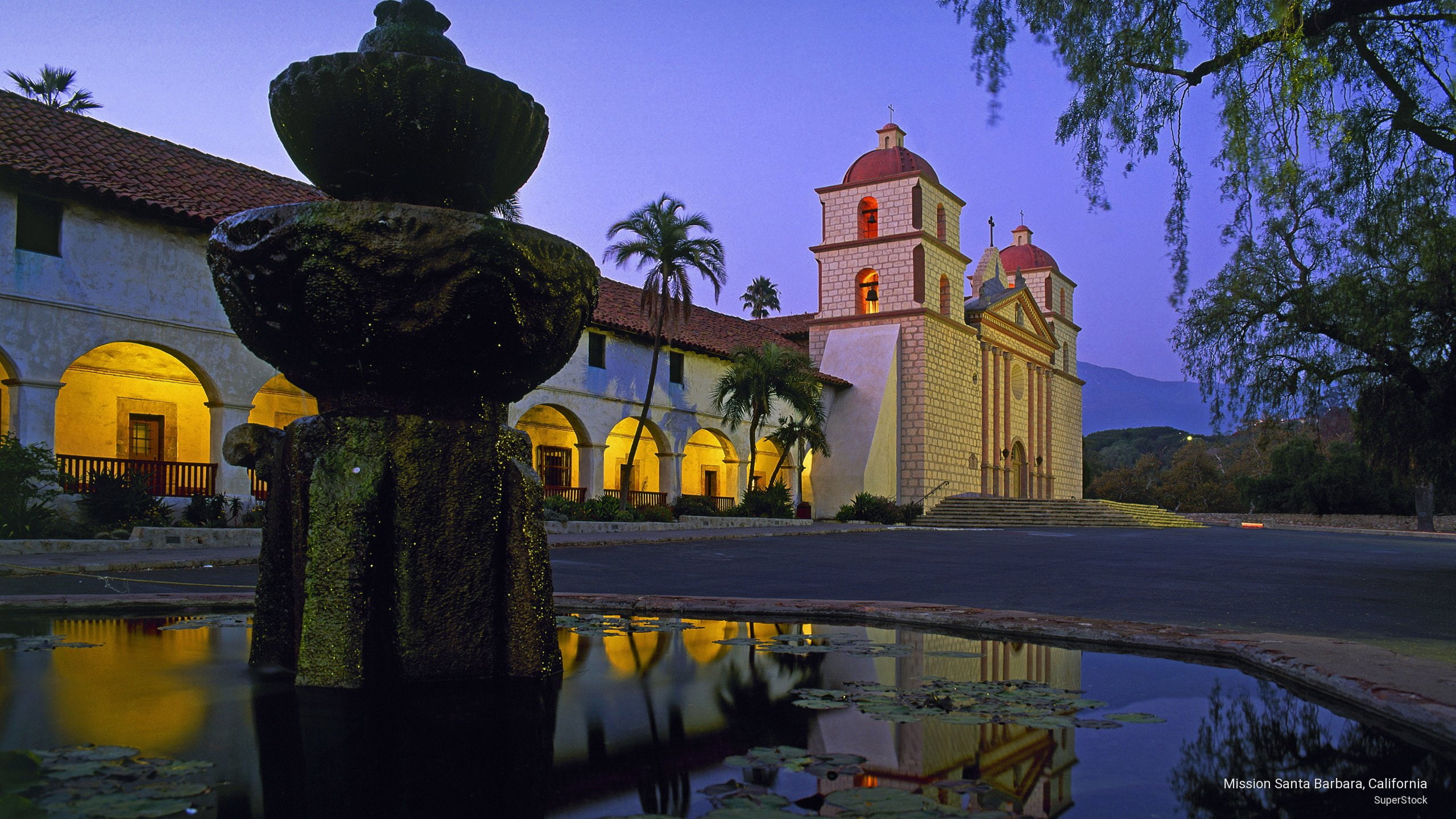 Mission Santa Barbara, California, Architecture